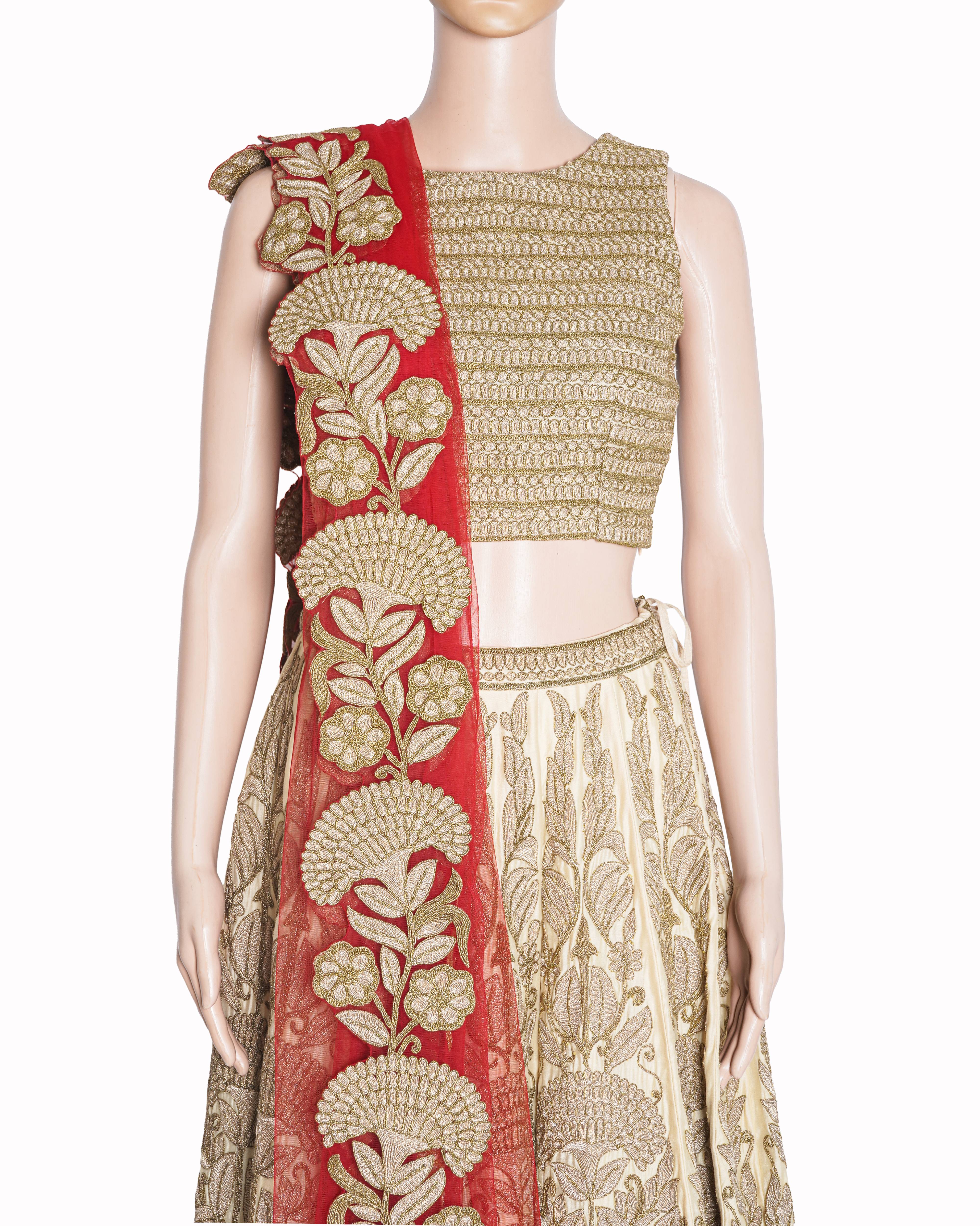 Pankaj & Nidhi Embroidered Lehenga Set