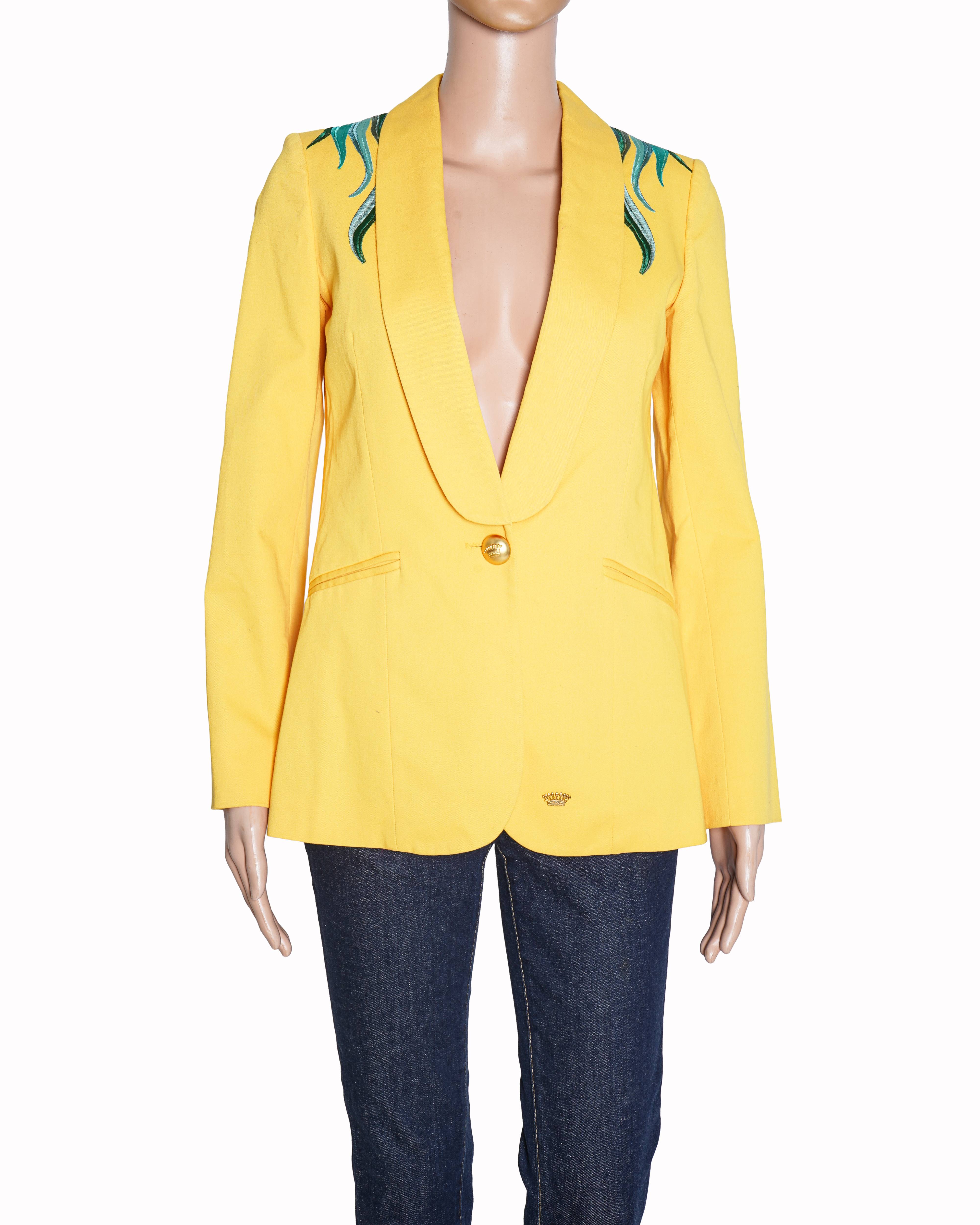 La Condesa Women's Blazer In Yellow