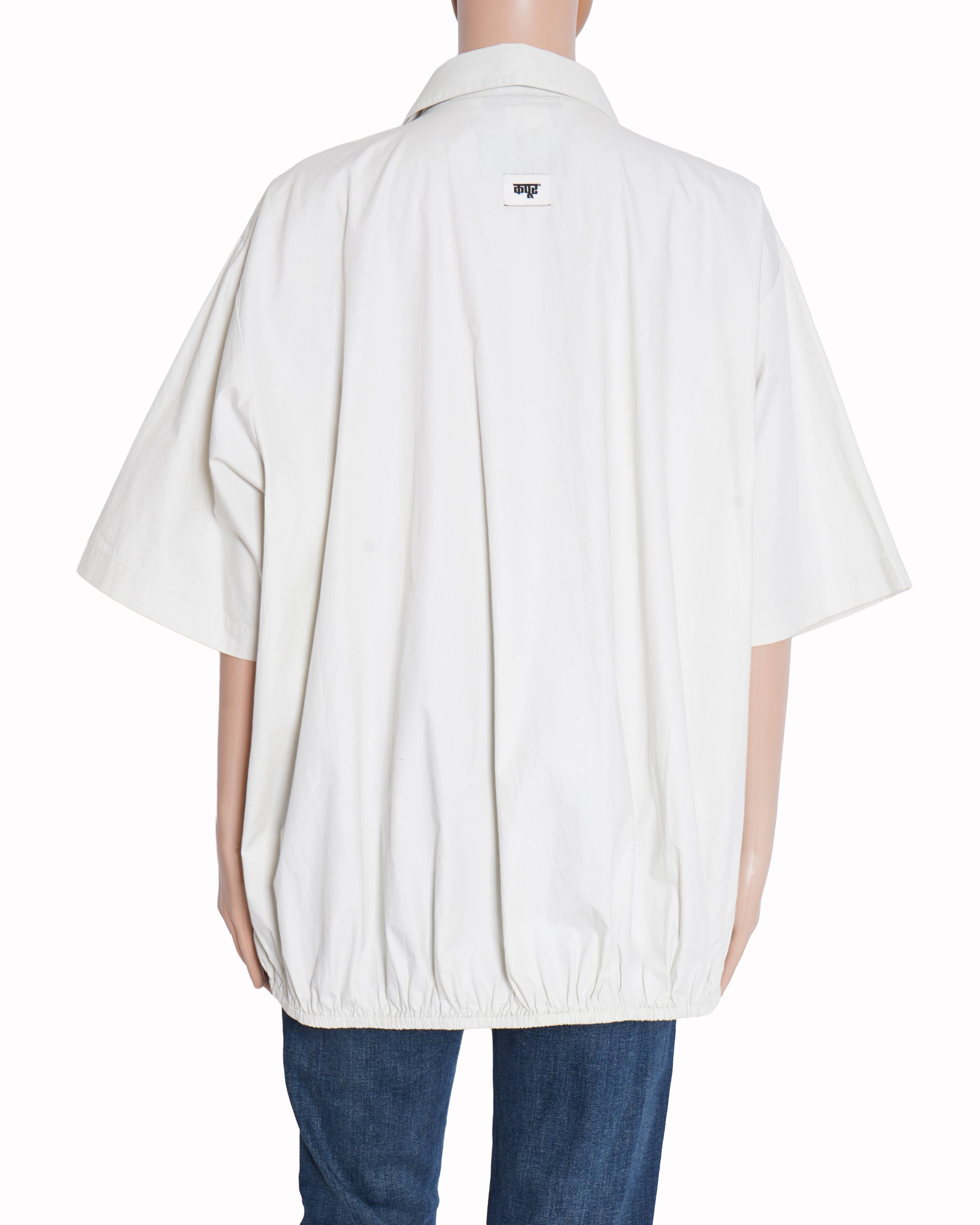 Dhruv kapoor off-white bomber jacket