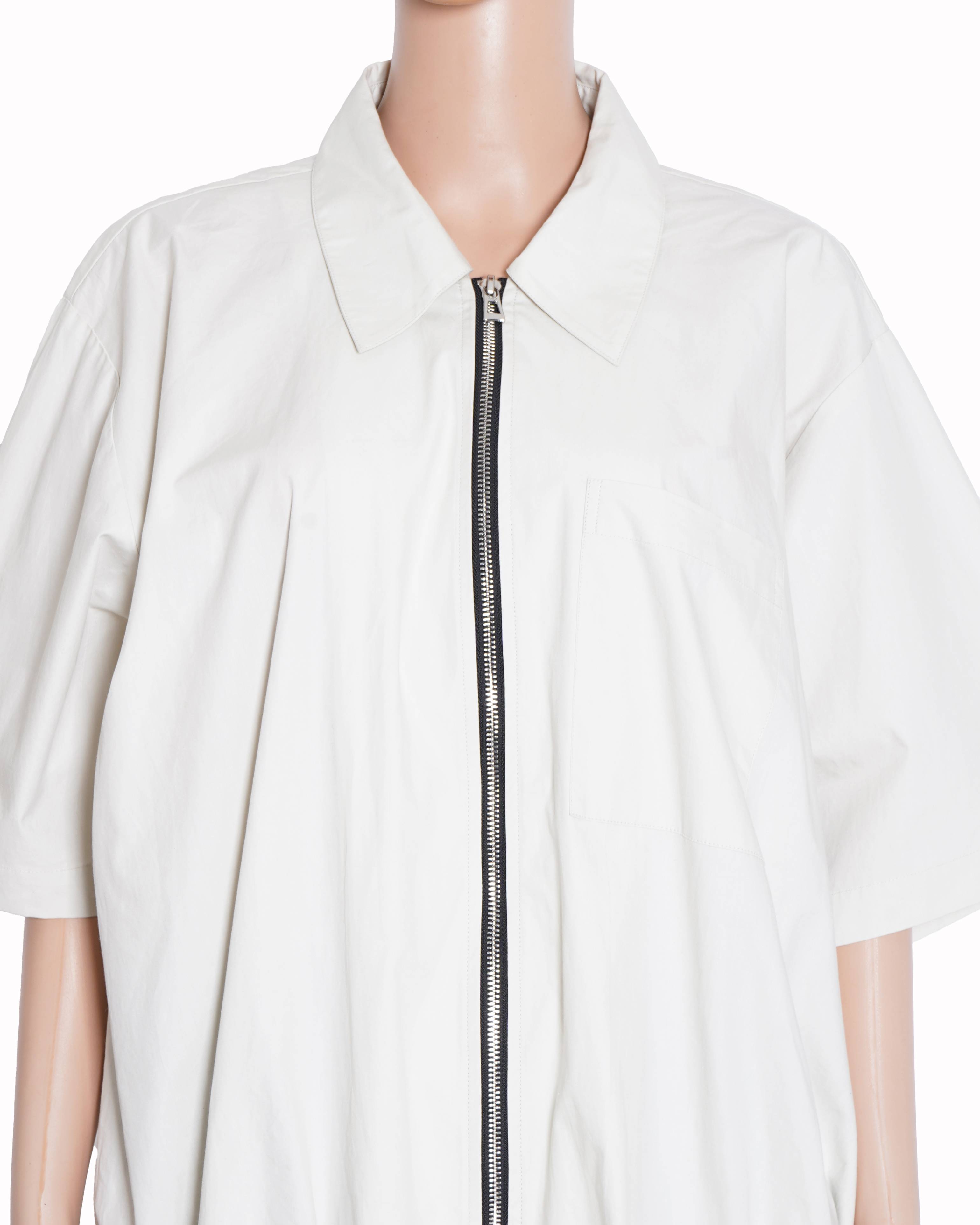 Dhruv kapoor off-white bomber jacket