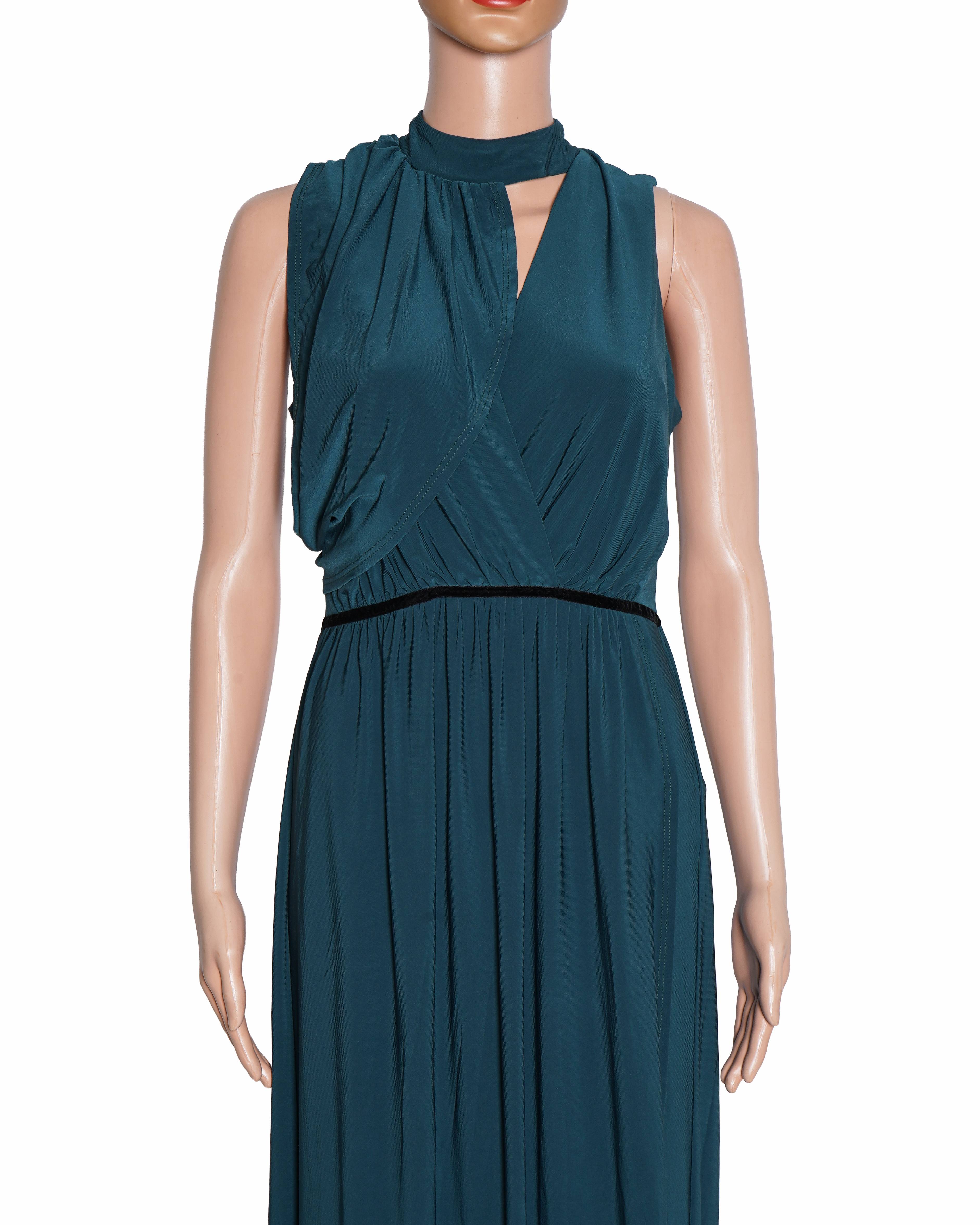 ASOS Design Emerald Green Maxi Petite Dress