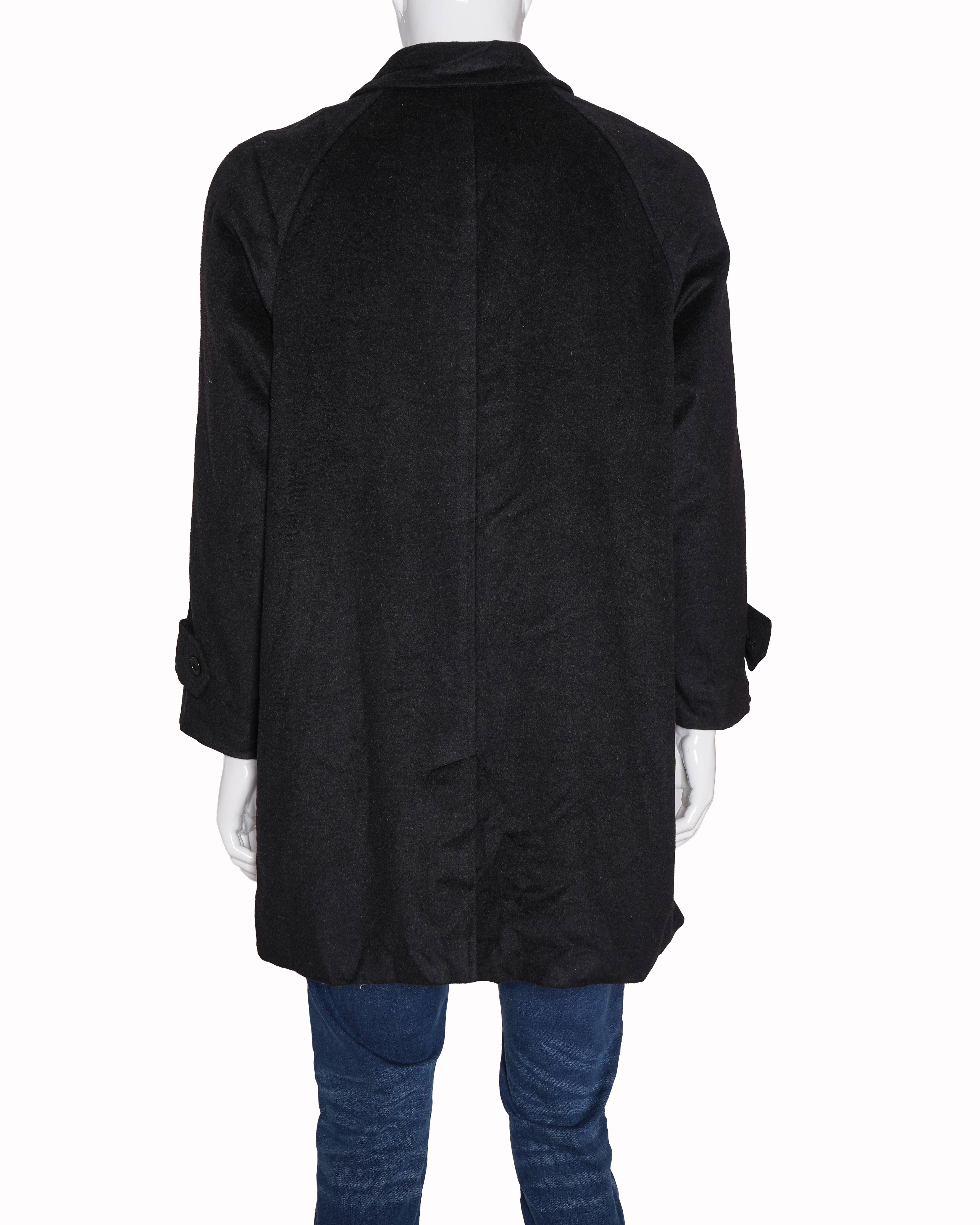 Saint Laurent Black Lapel Jacket