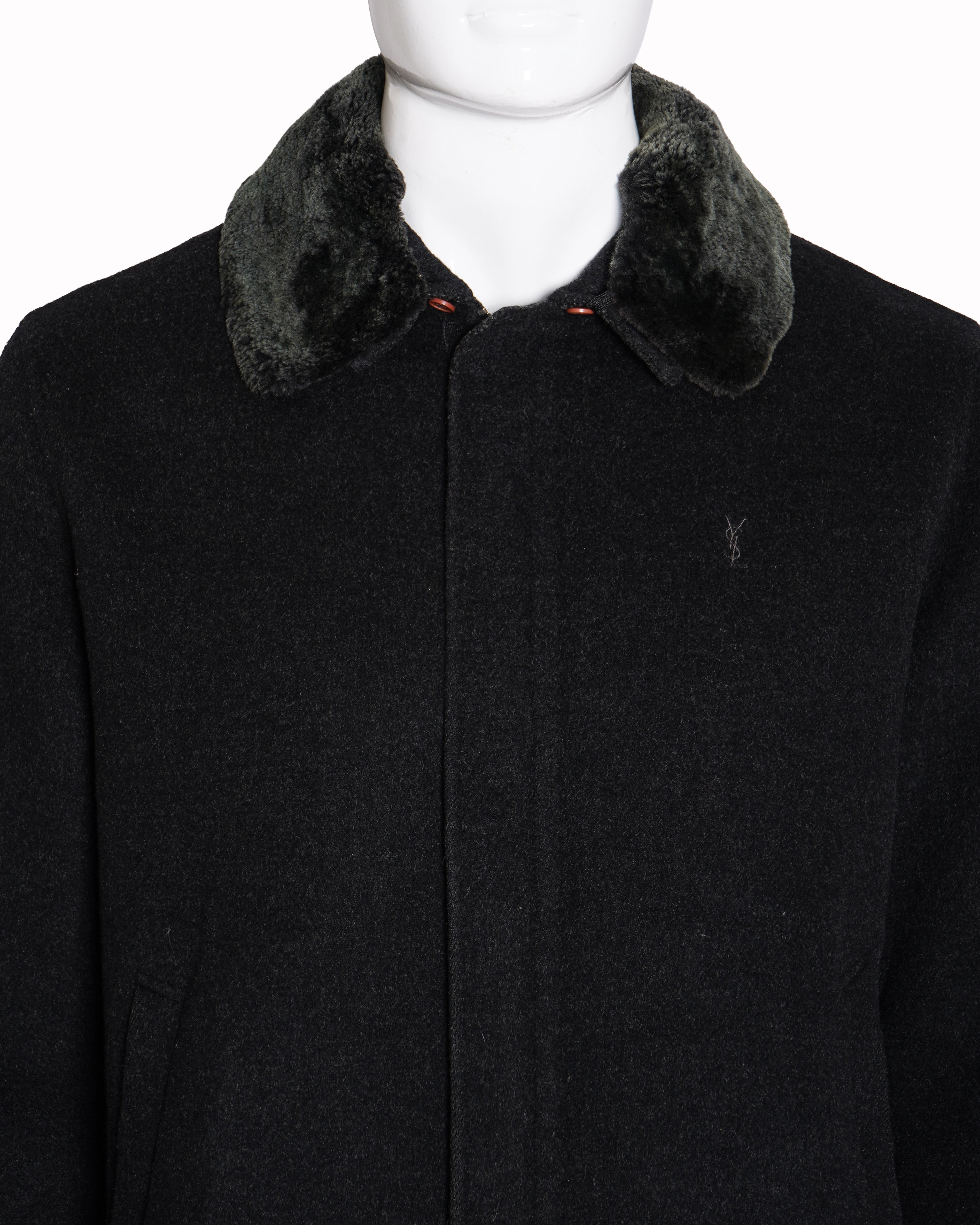 Saint Laurent jacket with wool collar