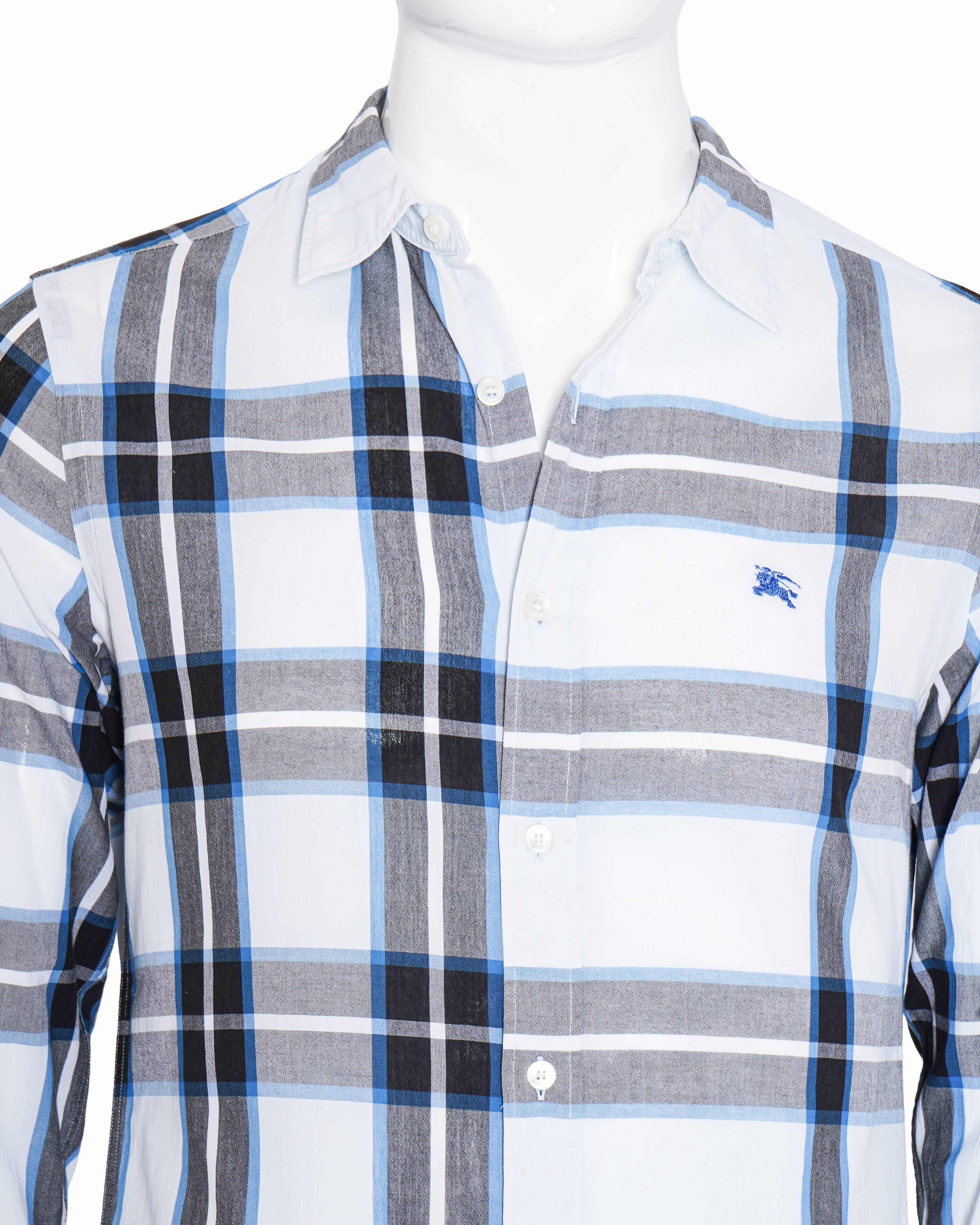 Burberry Large Scale Check Button-Down Shirt