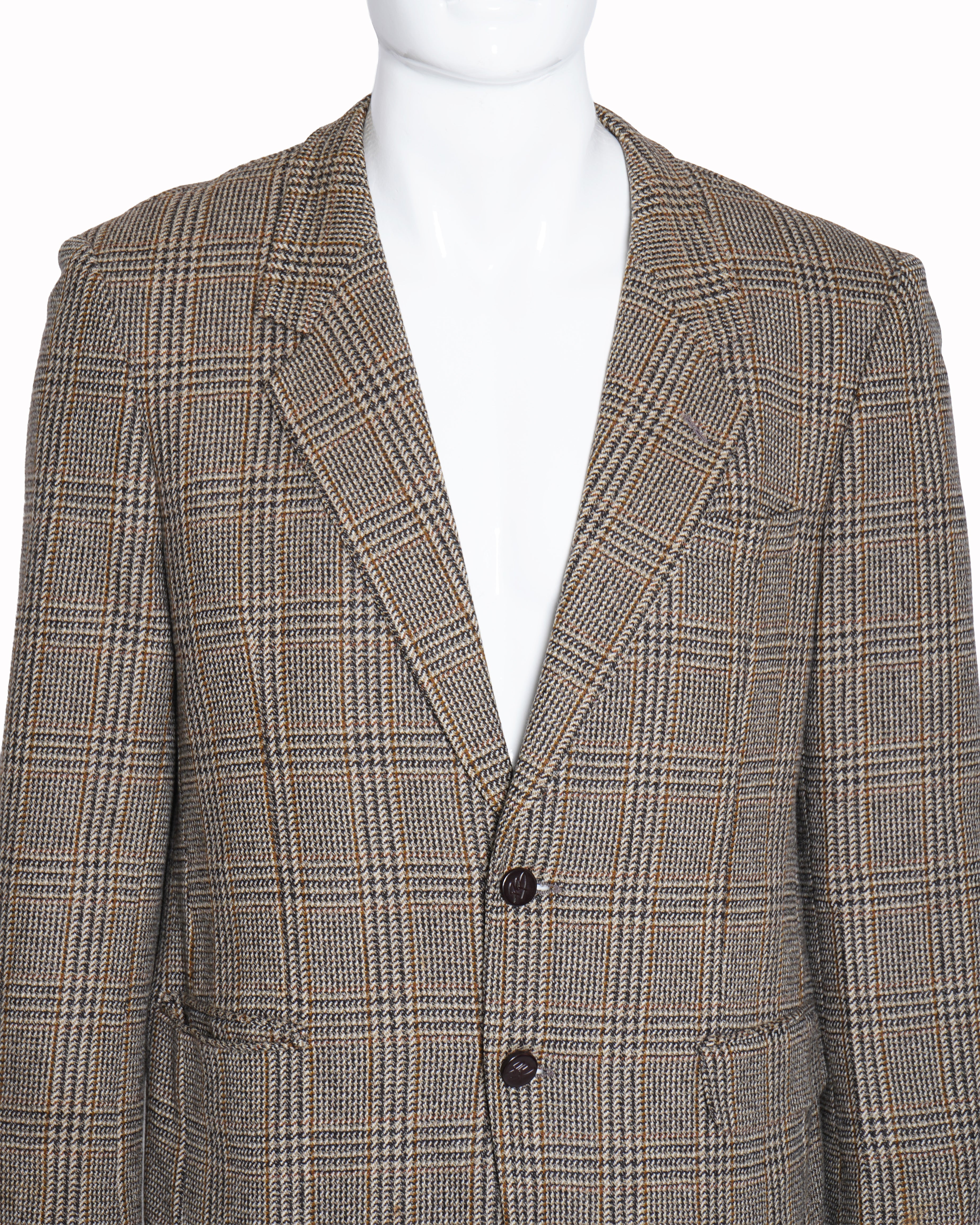 Pierre Balmain checkered blazer