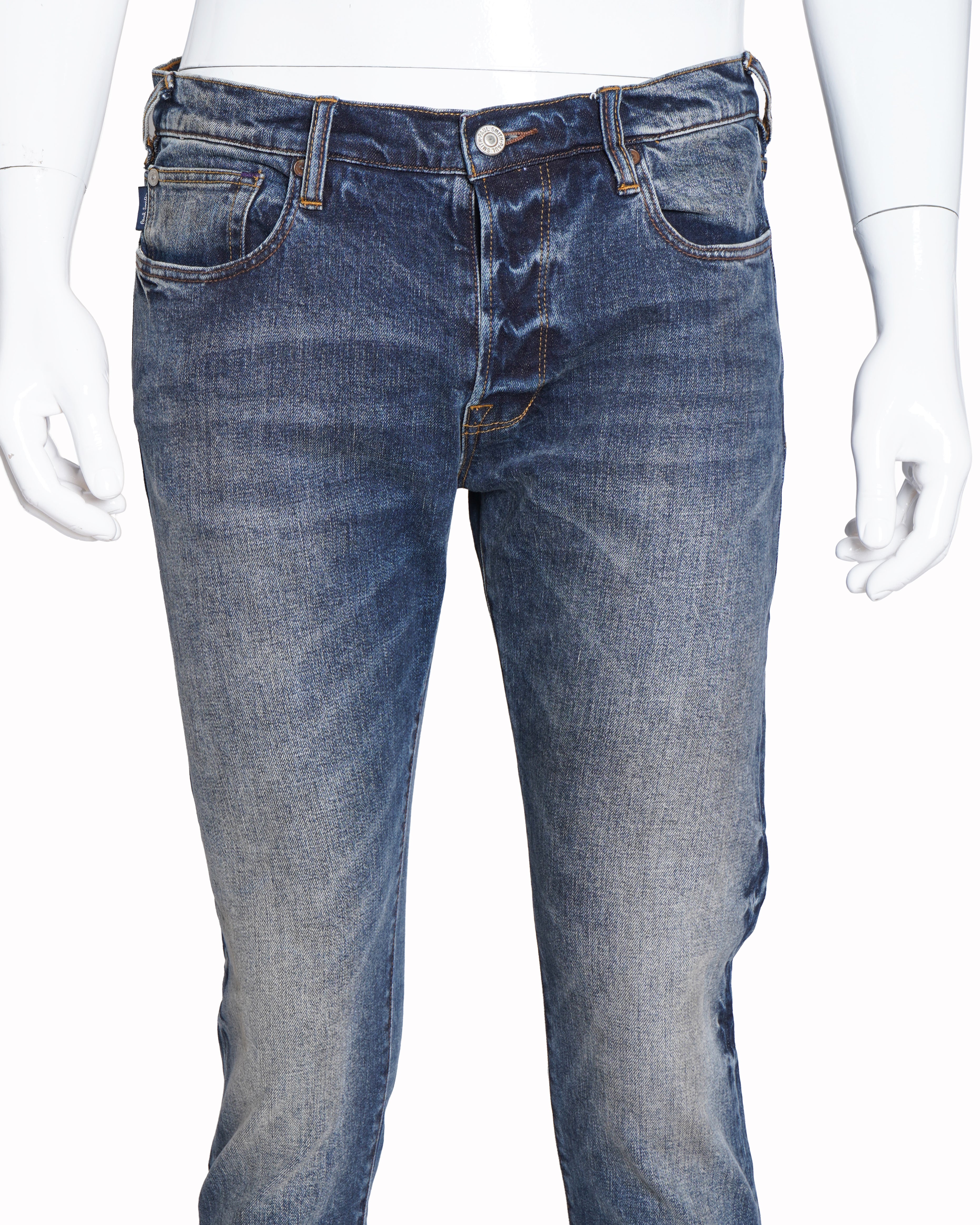 Paul Smith Distressed straight jeans