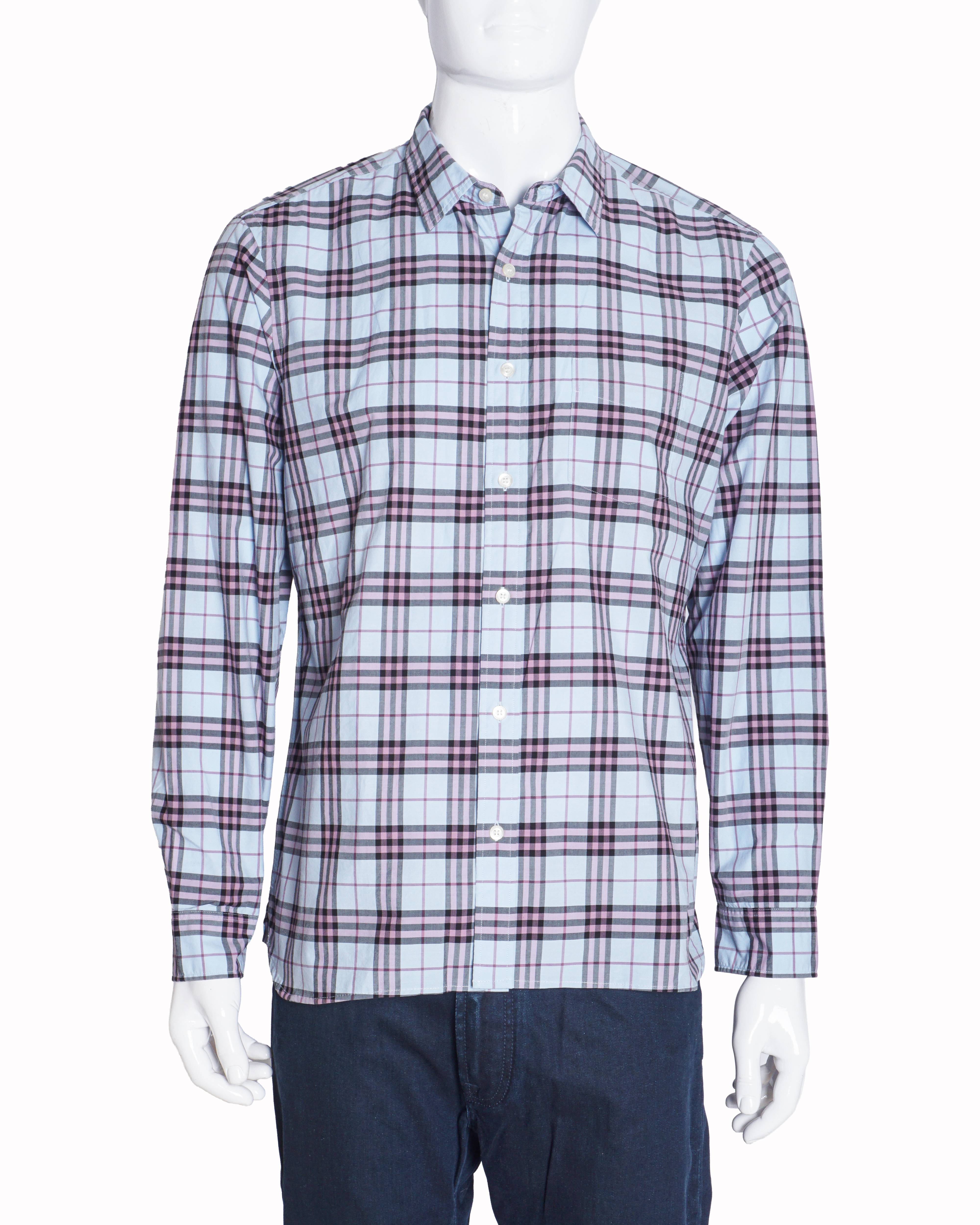 Burberry Men's Multicolour Button-Down Shirt