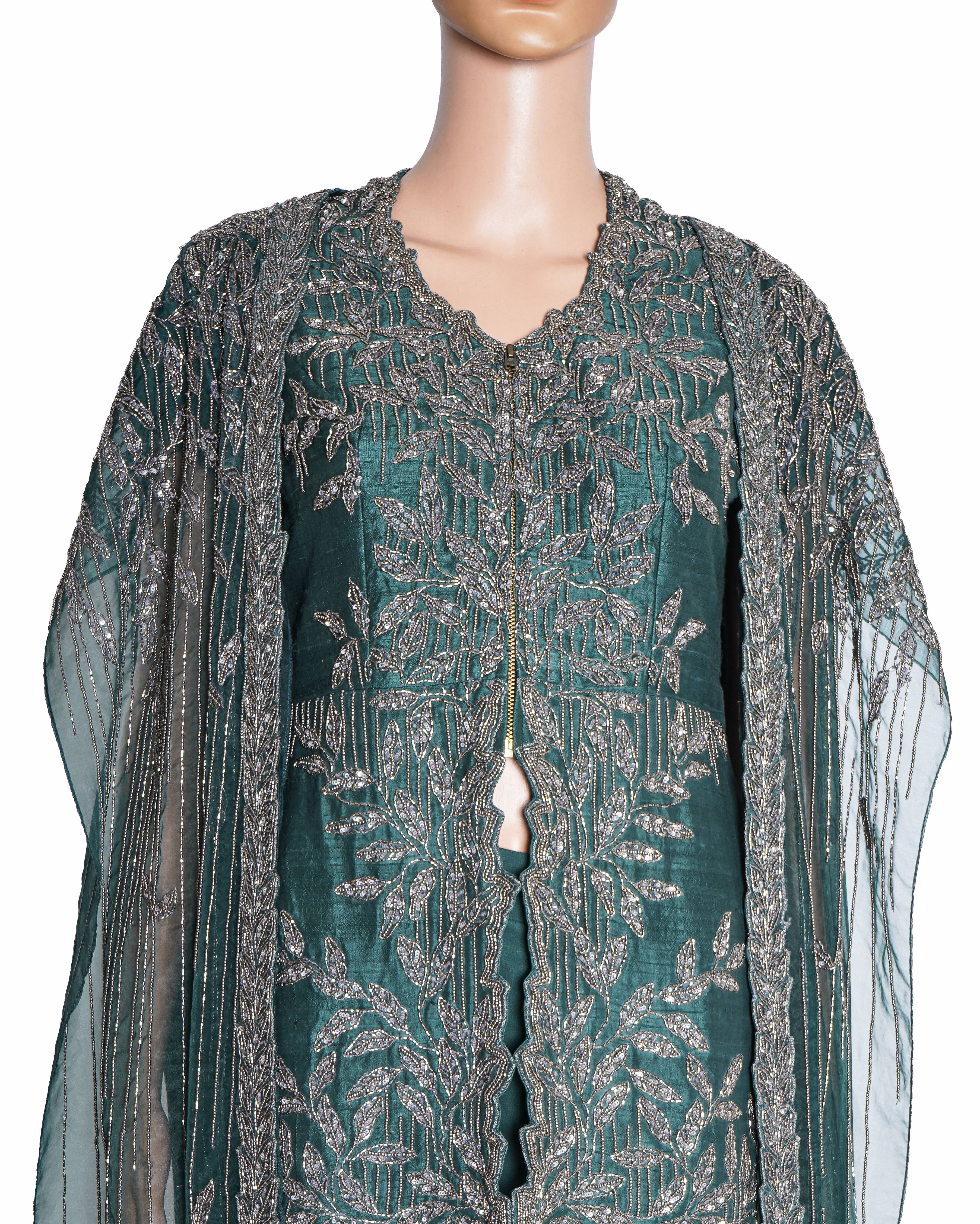Rishi & Soujit Embroidered Suit Set