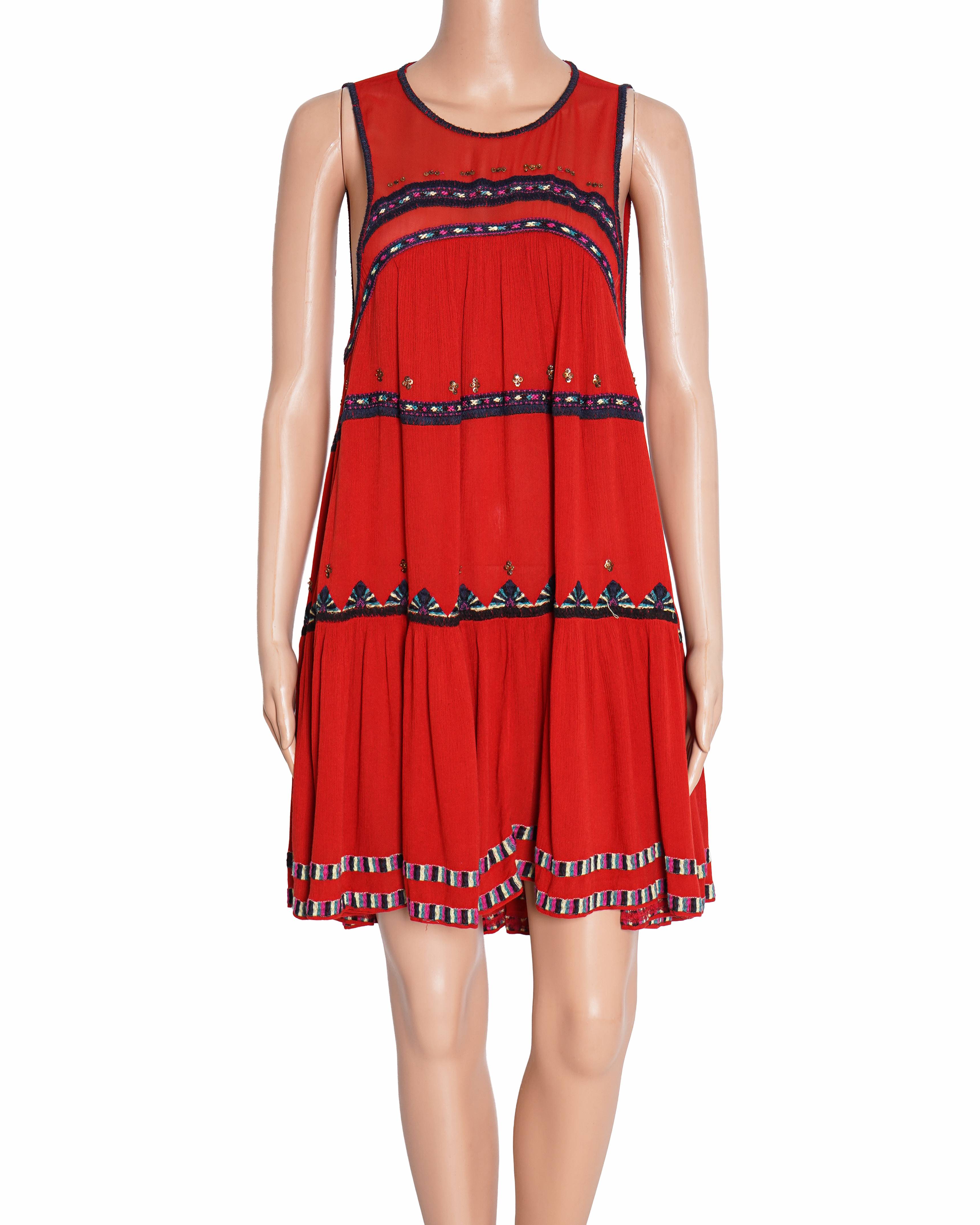 Free People red sleeveless Dress