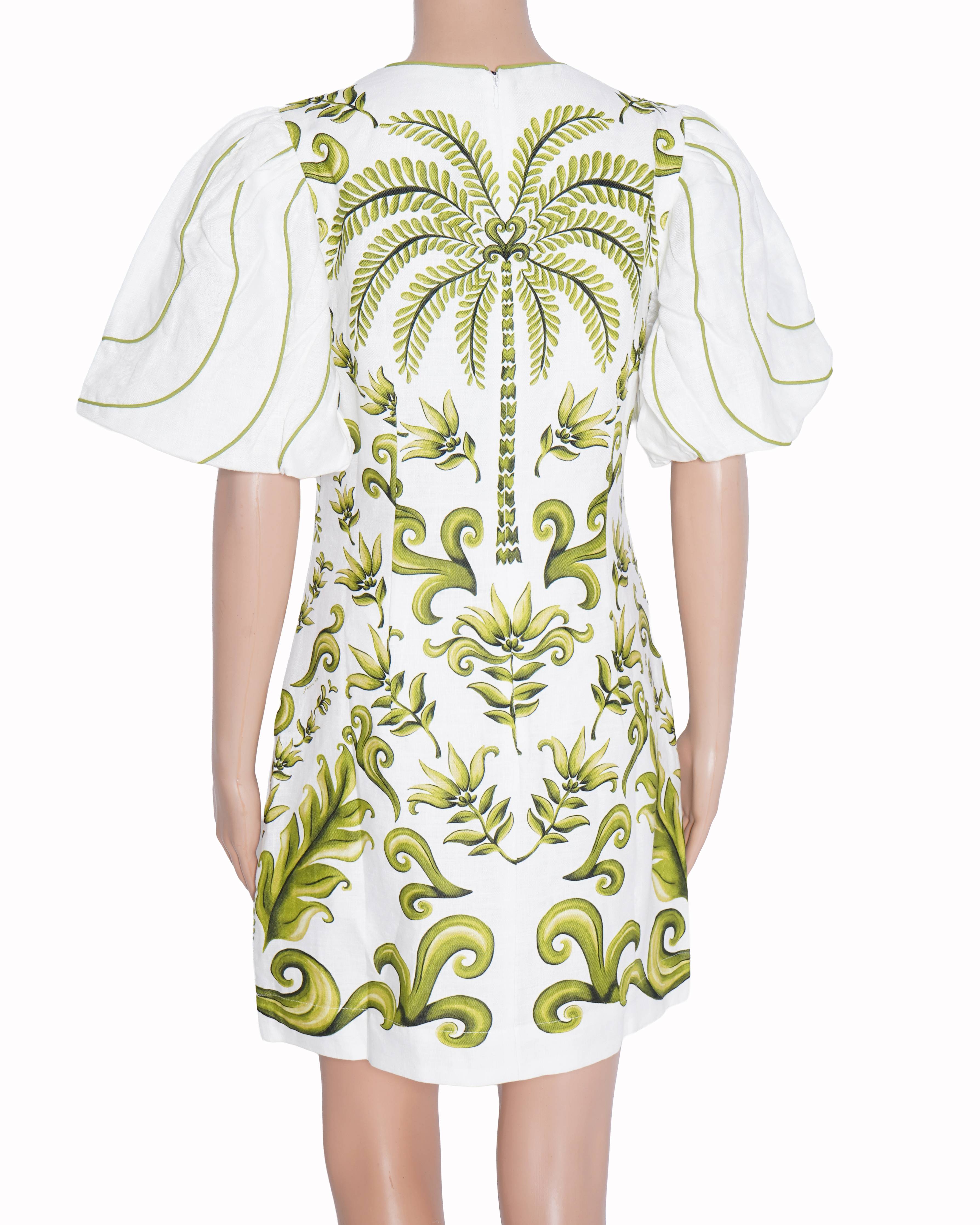 New Farm rio milani white mini dress