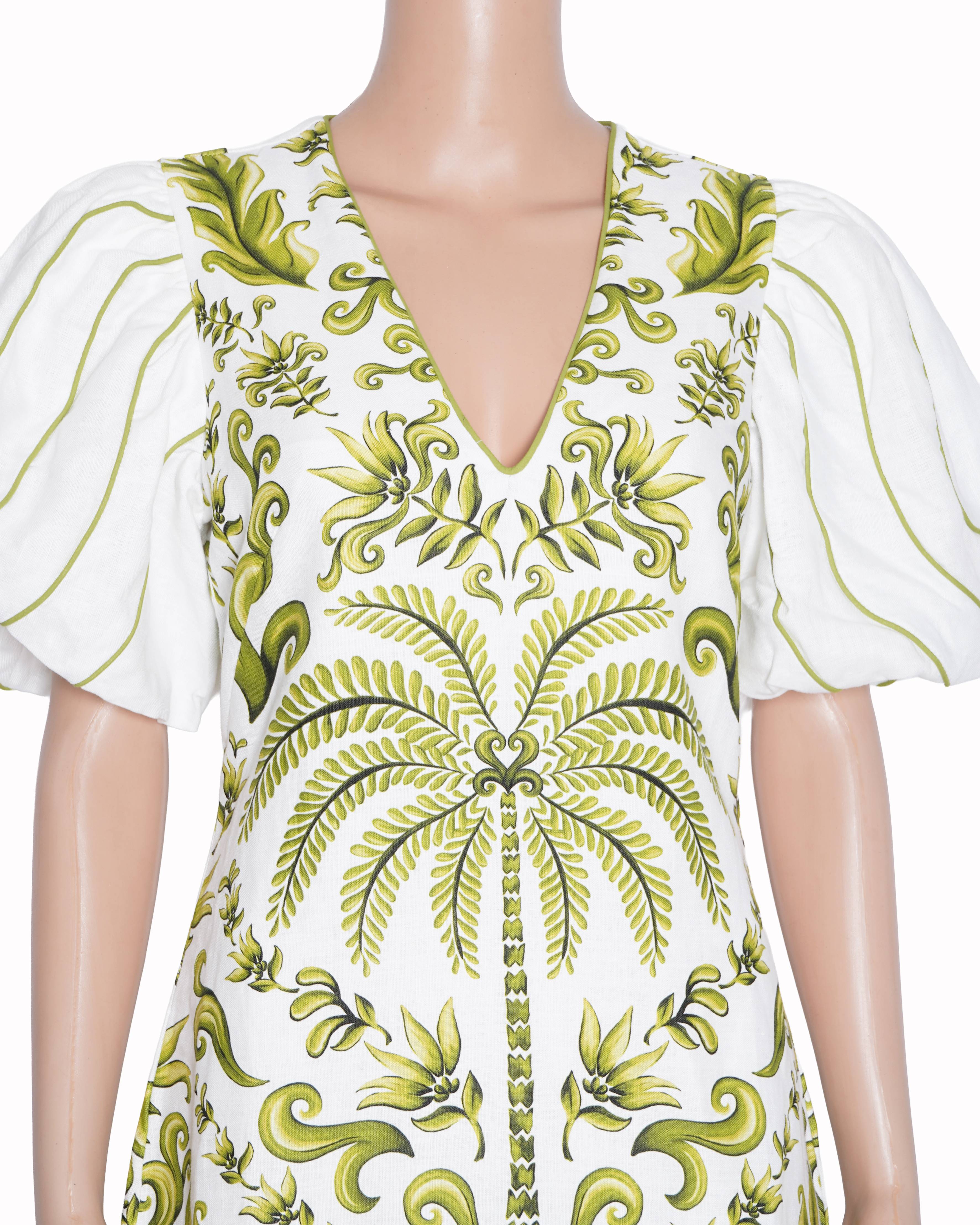 New Farm rio milani white mini dress