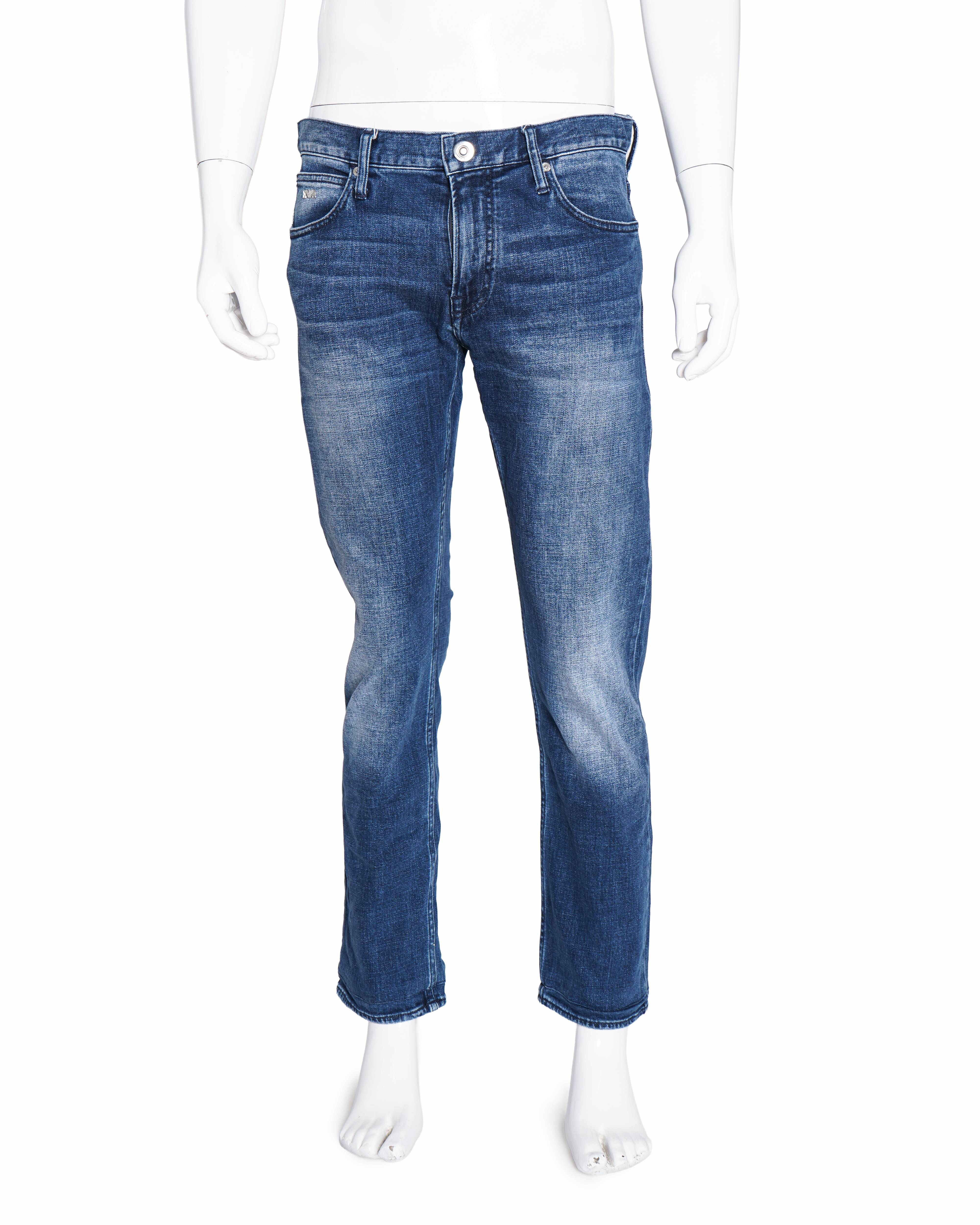 Emporio Armani Men's Indigo Regular-Fit Jeans
