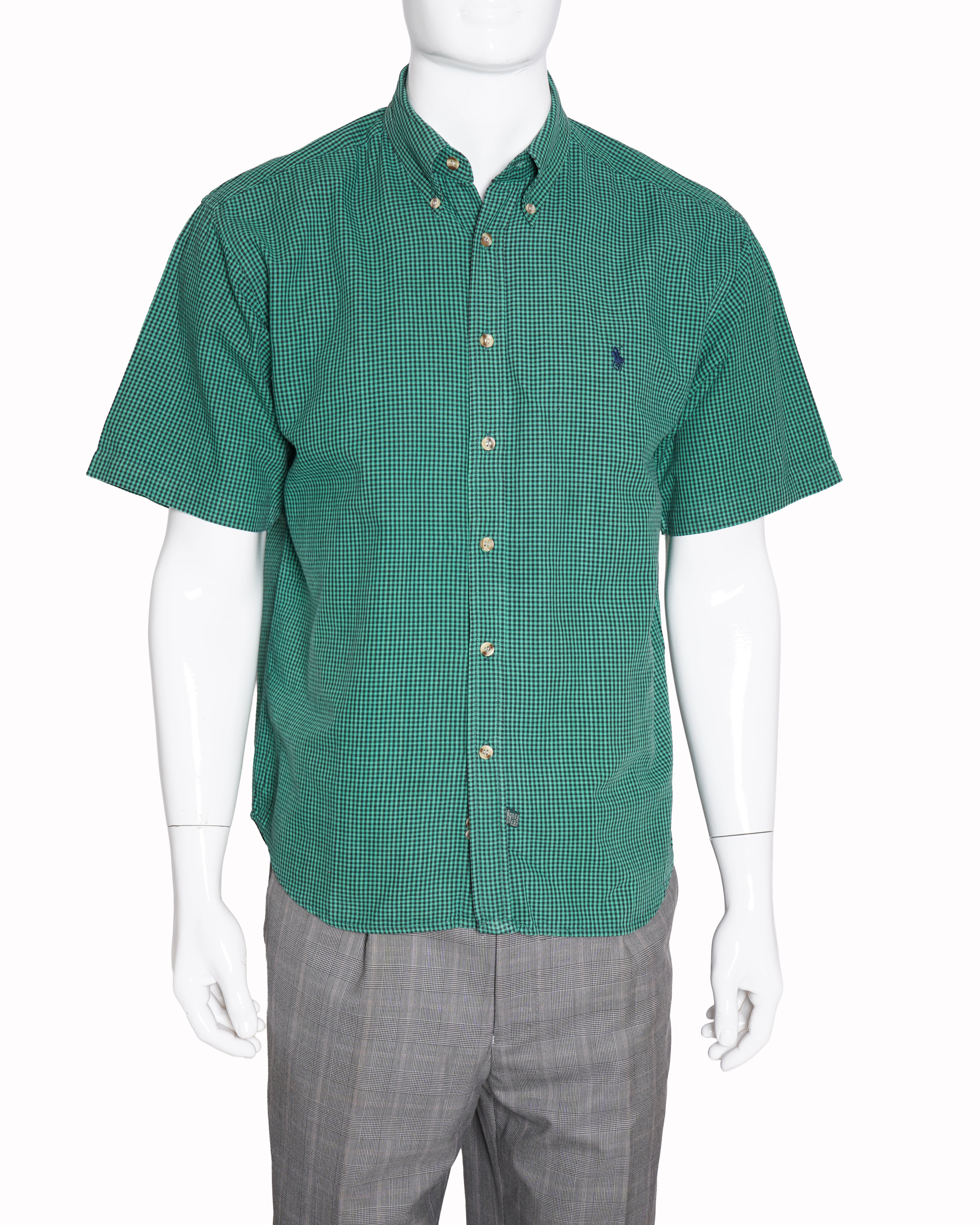 Vintage Ralph Lauren Polo Country Button Down Checkered Shirt