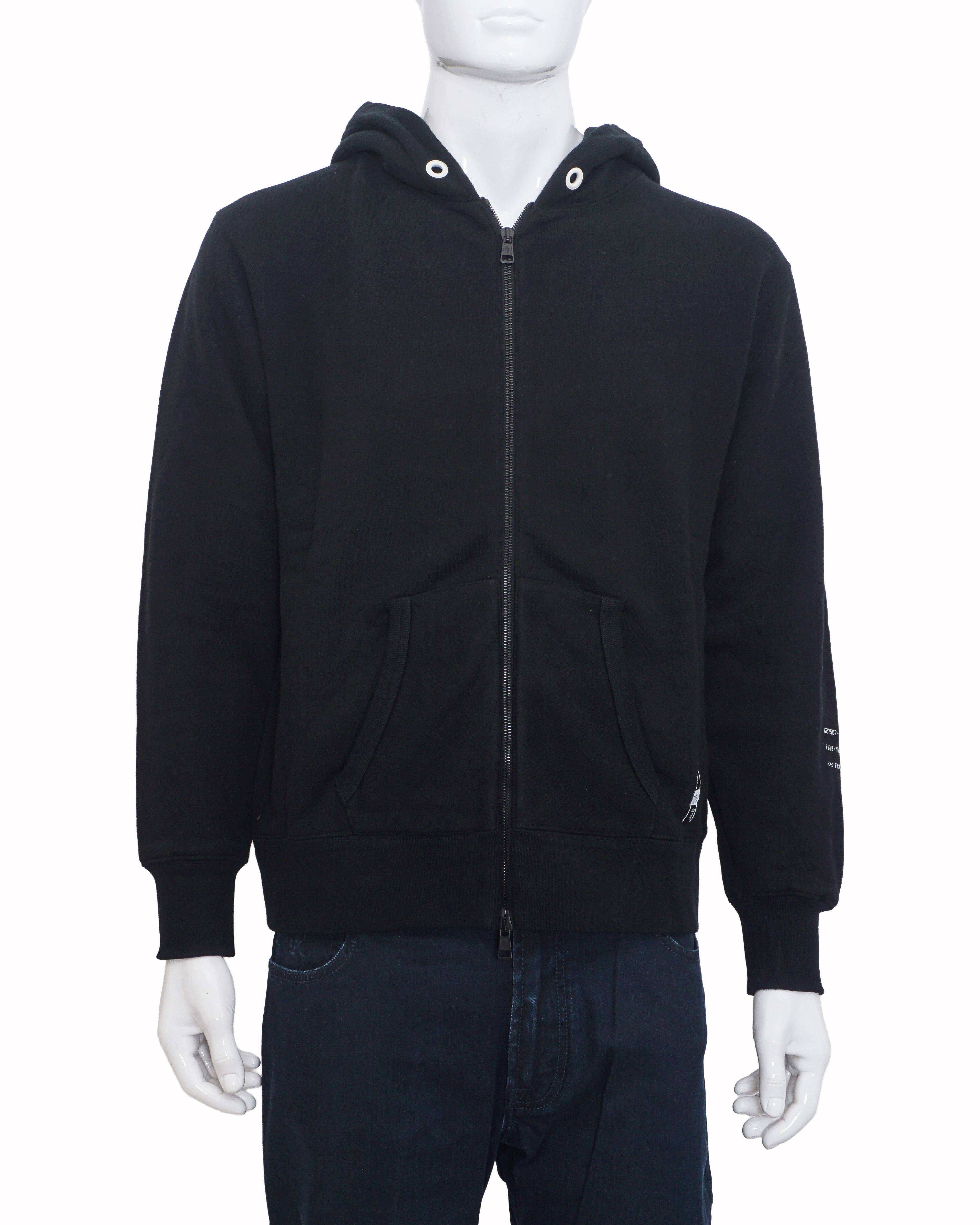 Moncler - 7 Moncler Fragment Shell-Panelled Loopback Cotton-Jersey Zip-Up Hoodie