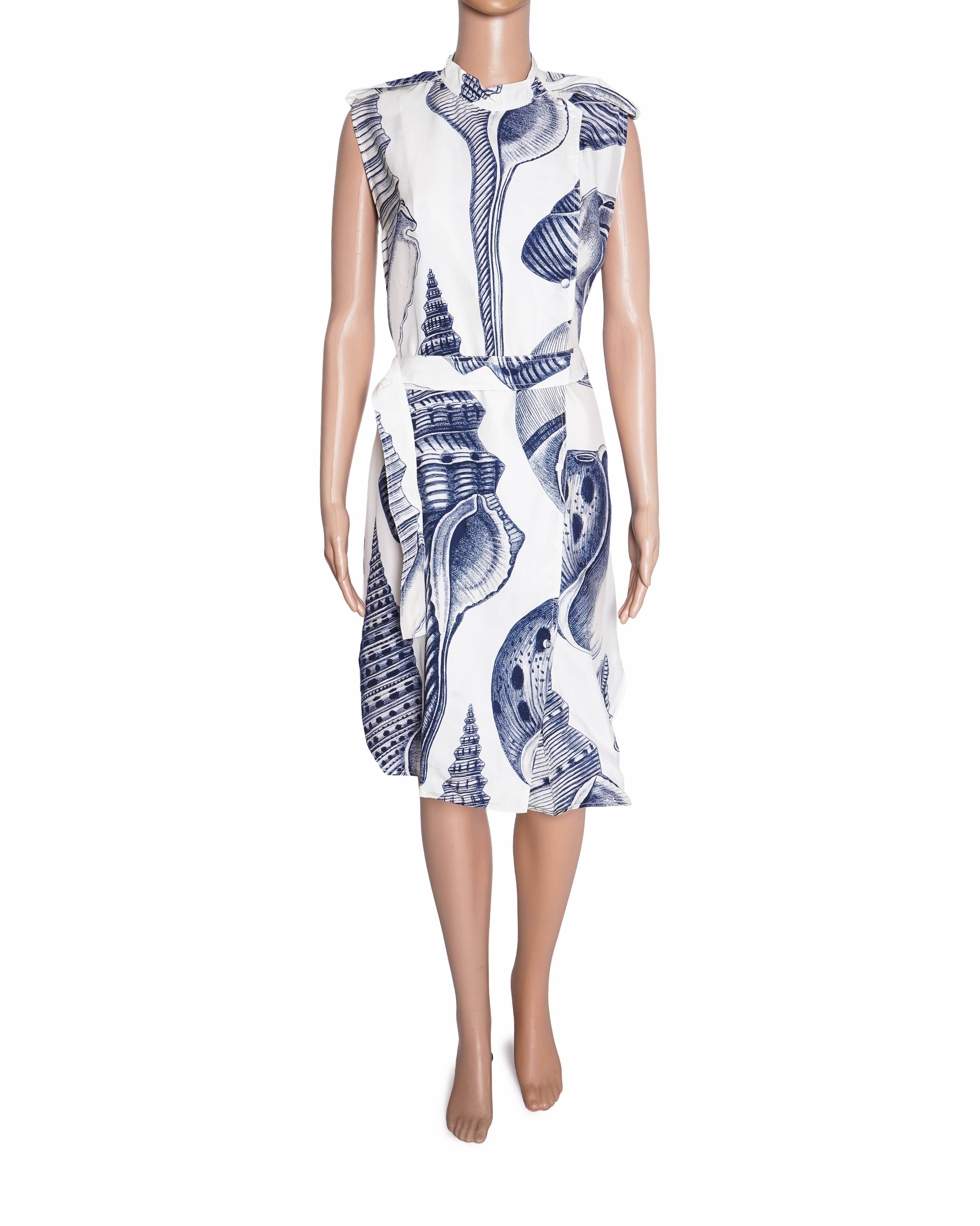 Stella McCartney Andrea Shell Printed Dress