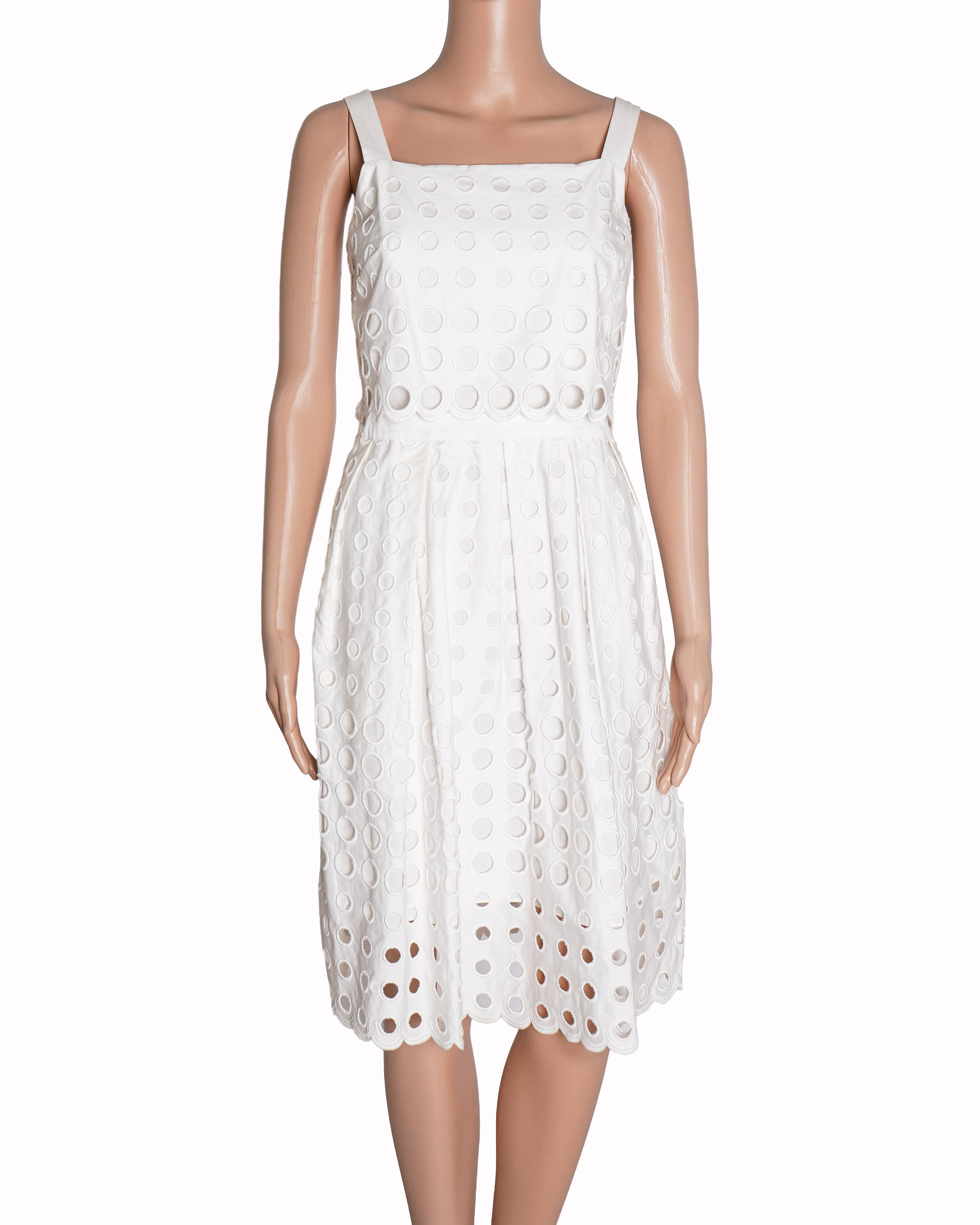 Karen Millen Mini Summer Dress In White