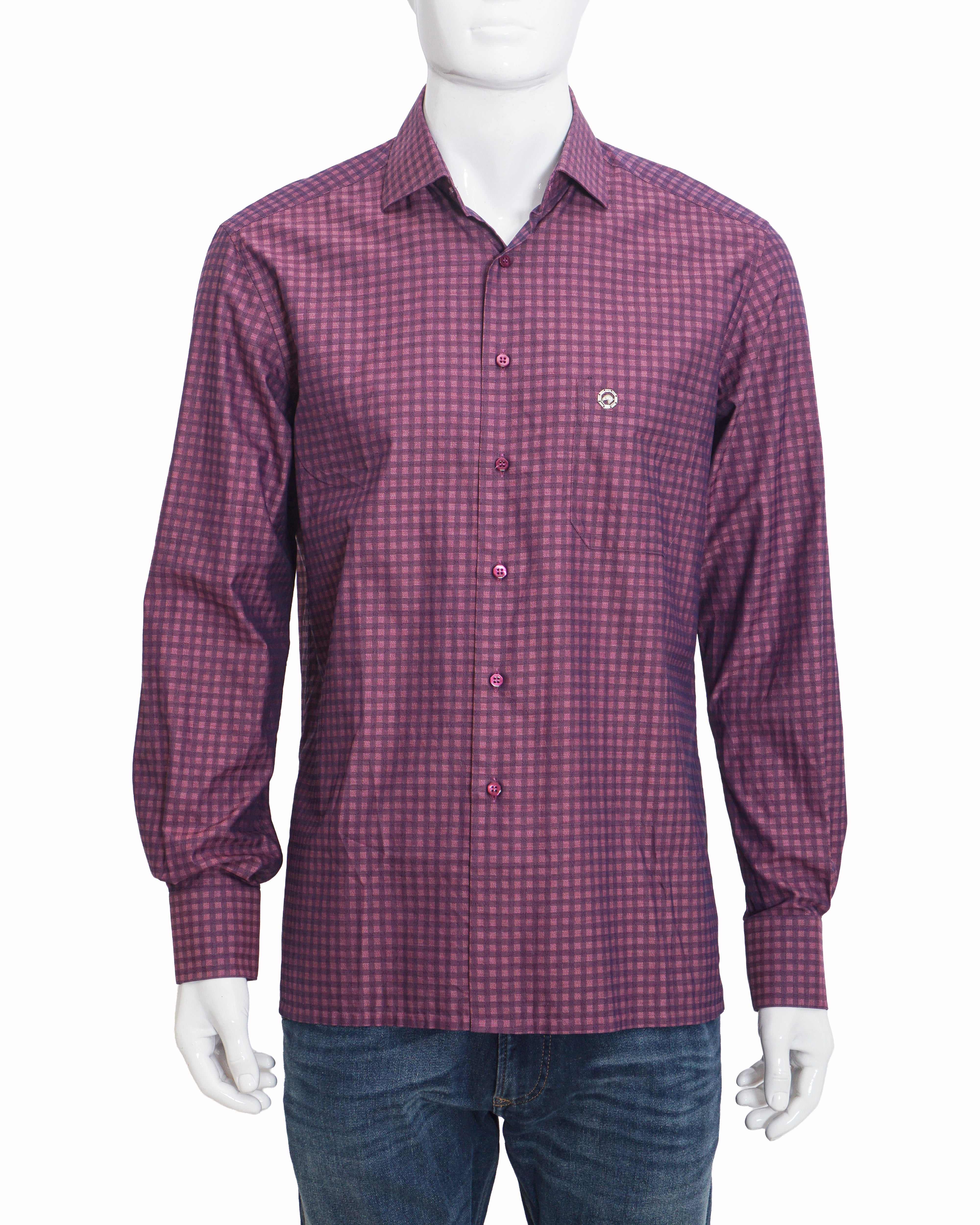 Stefano Ricci Plaid Print Long Sleeve Shirt