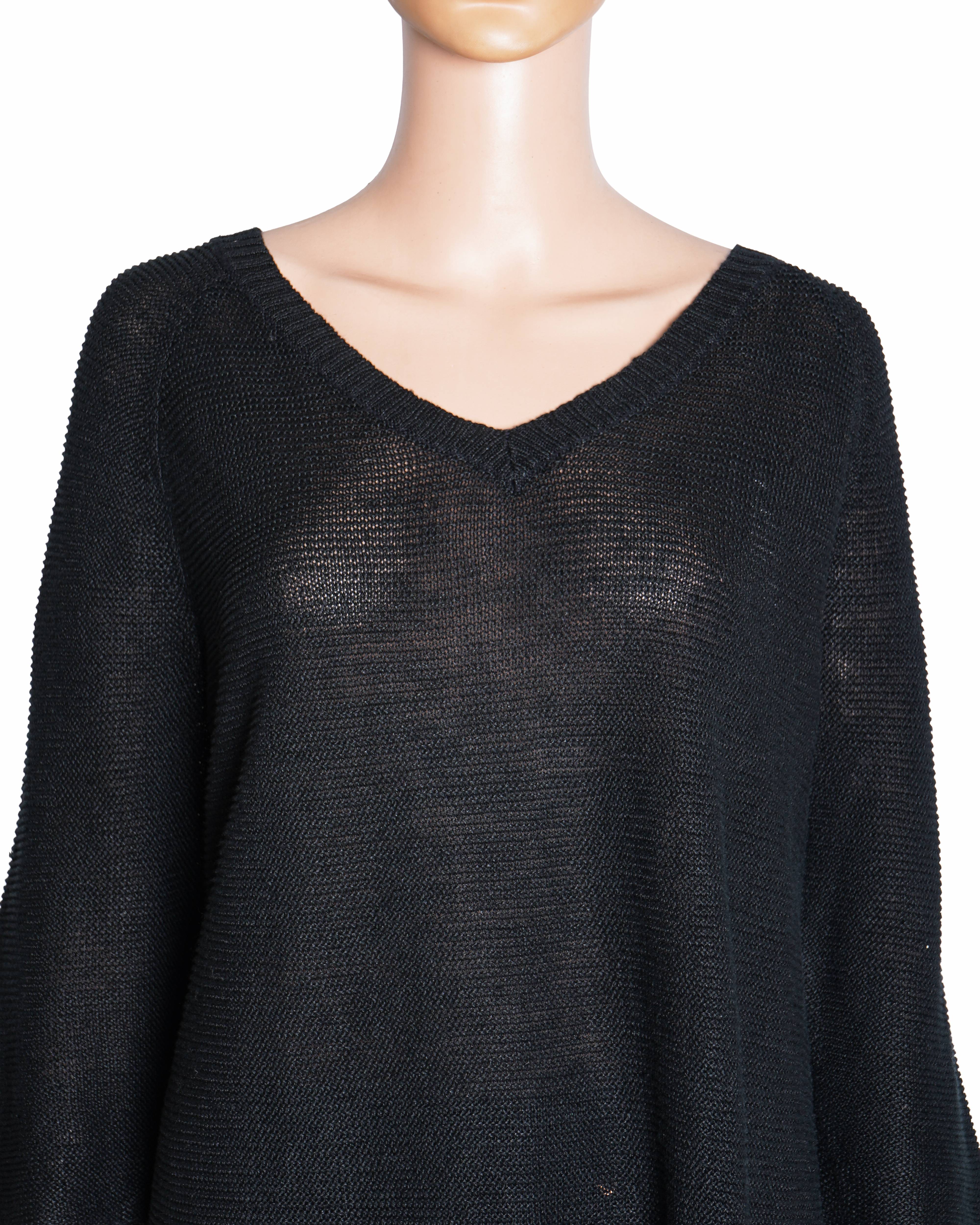 Lauren By Ralph Lauren Black Full Sleeve Top