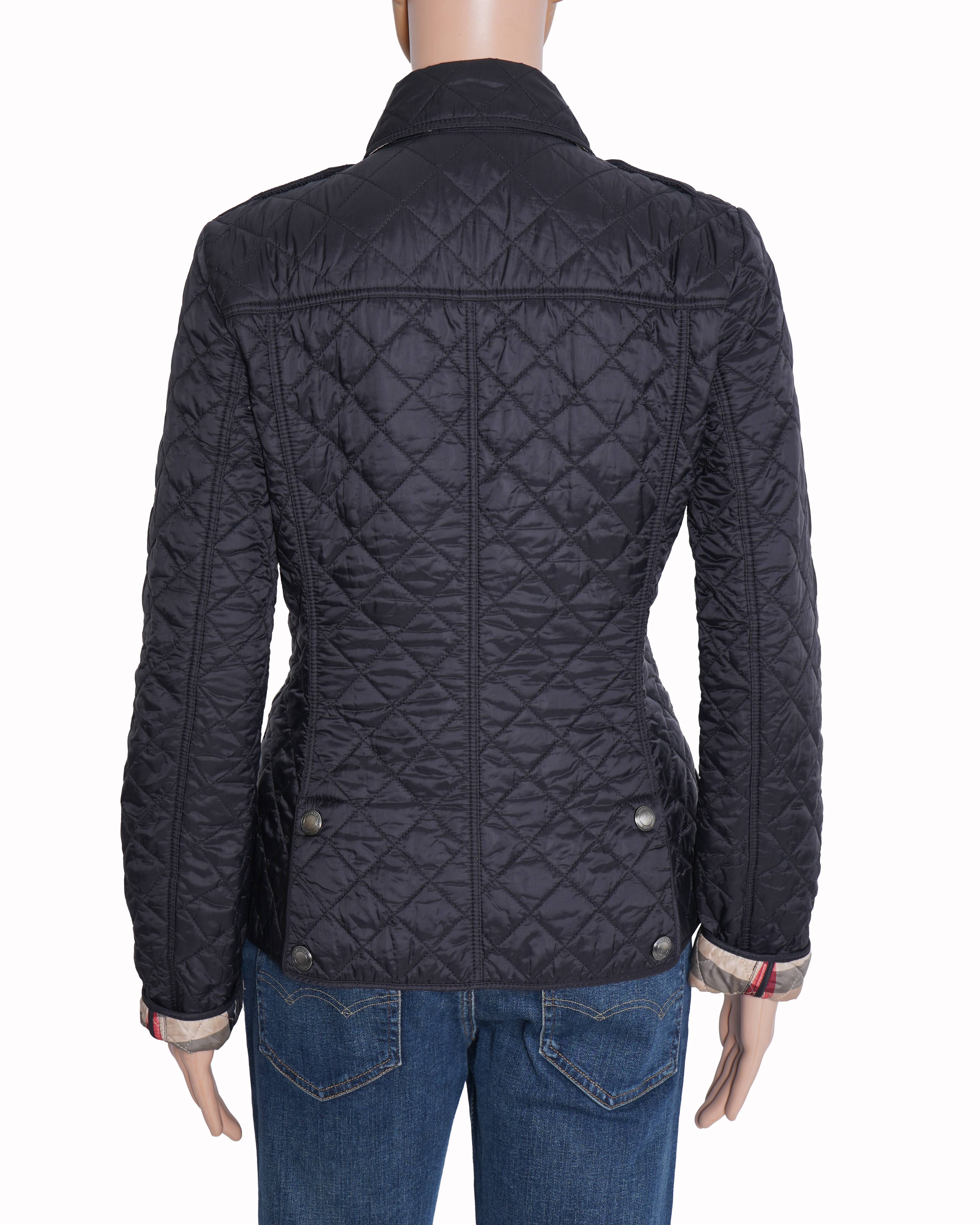 Burberry quilted puffer jacket
