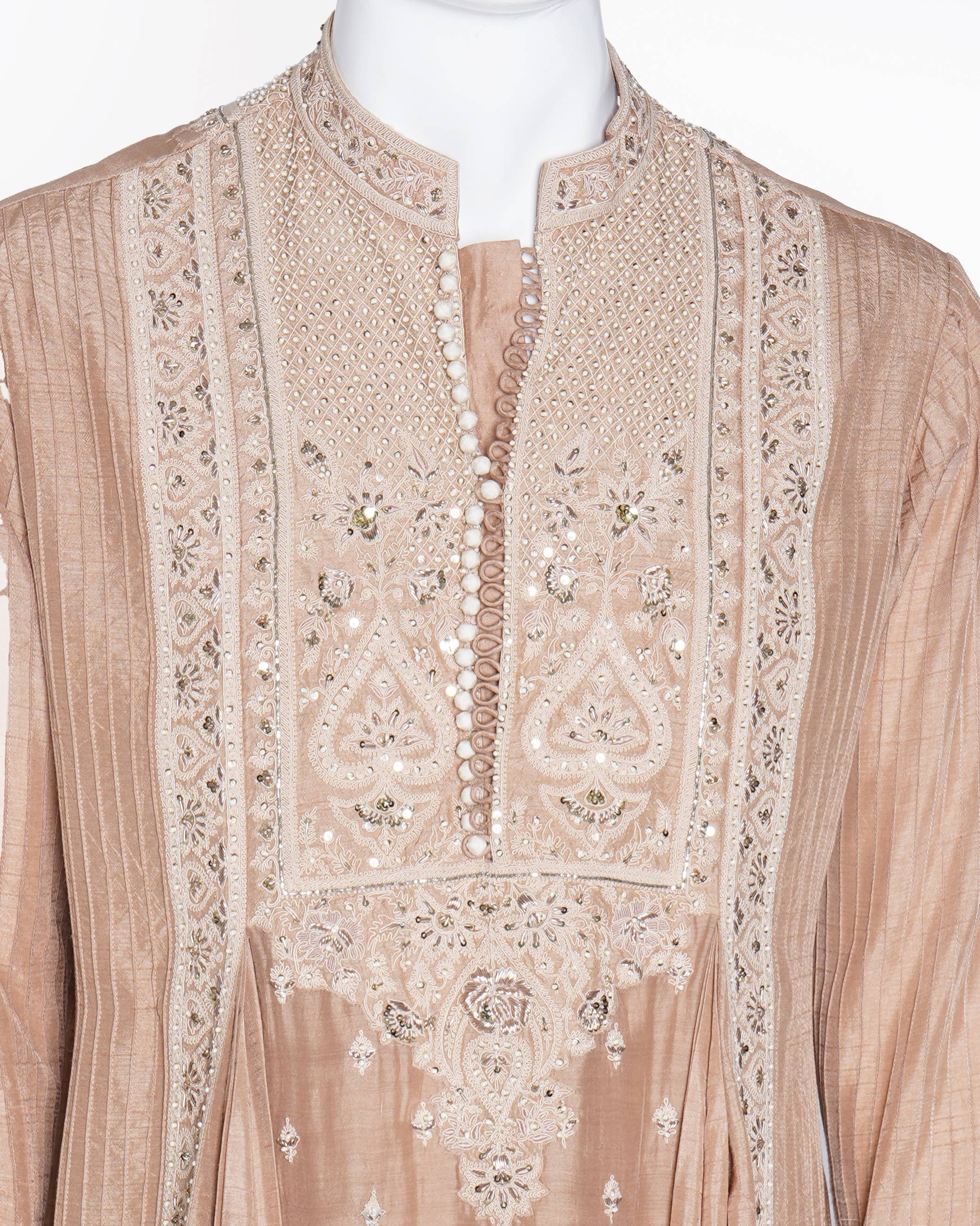 Torani embroidered kurta with pants for men