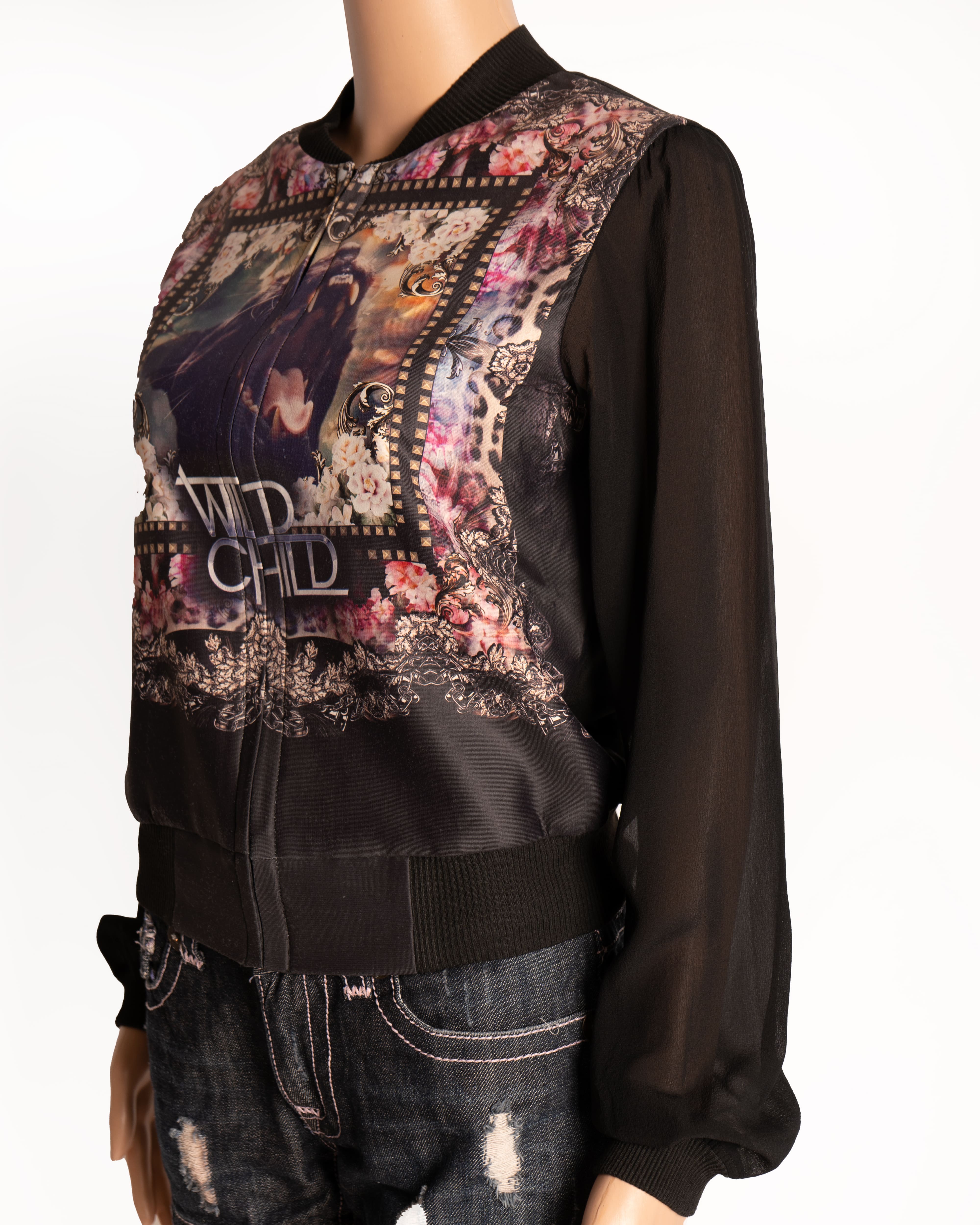 Falguni Shane Peacock bomber jacket