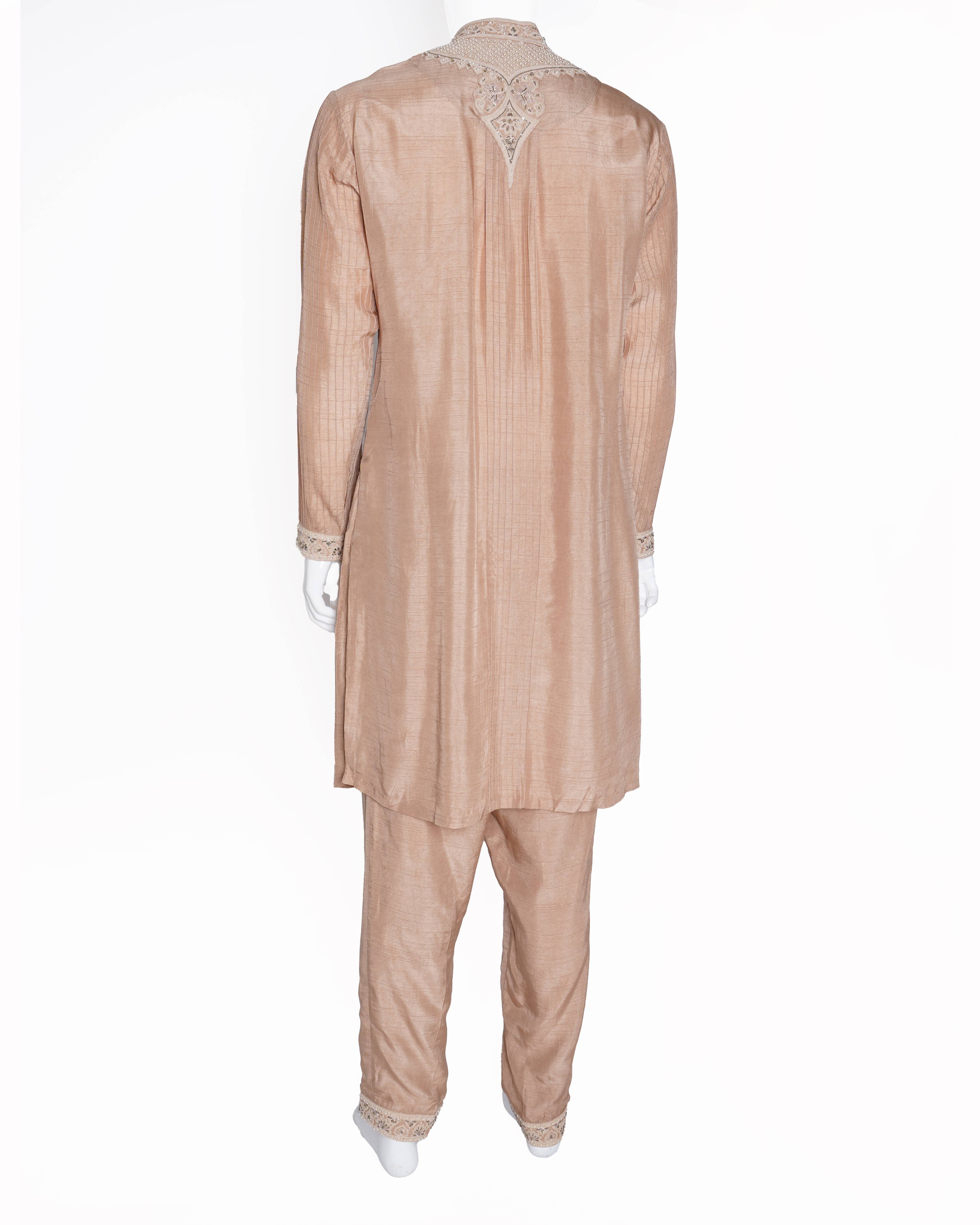 Torani embroidered kurta with pants for men