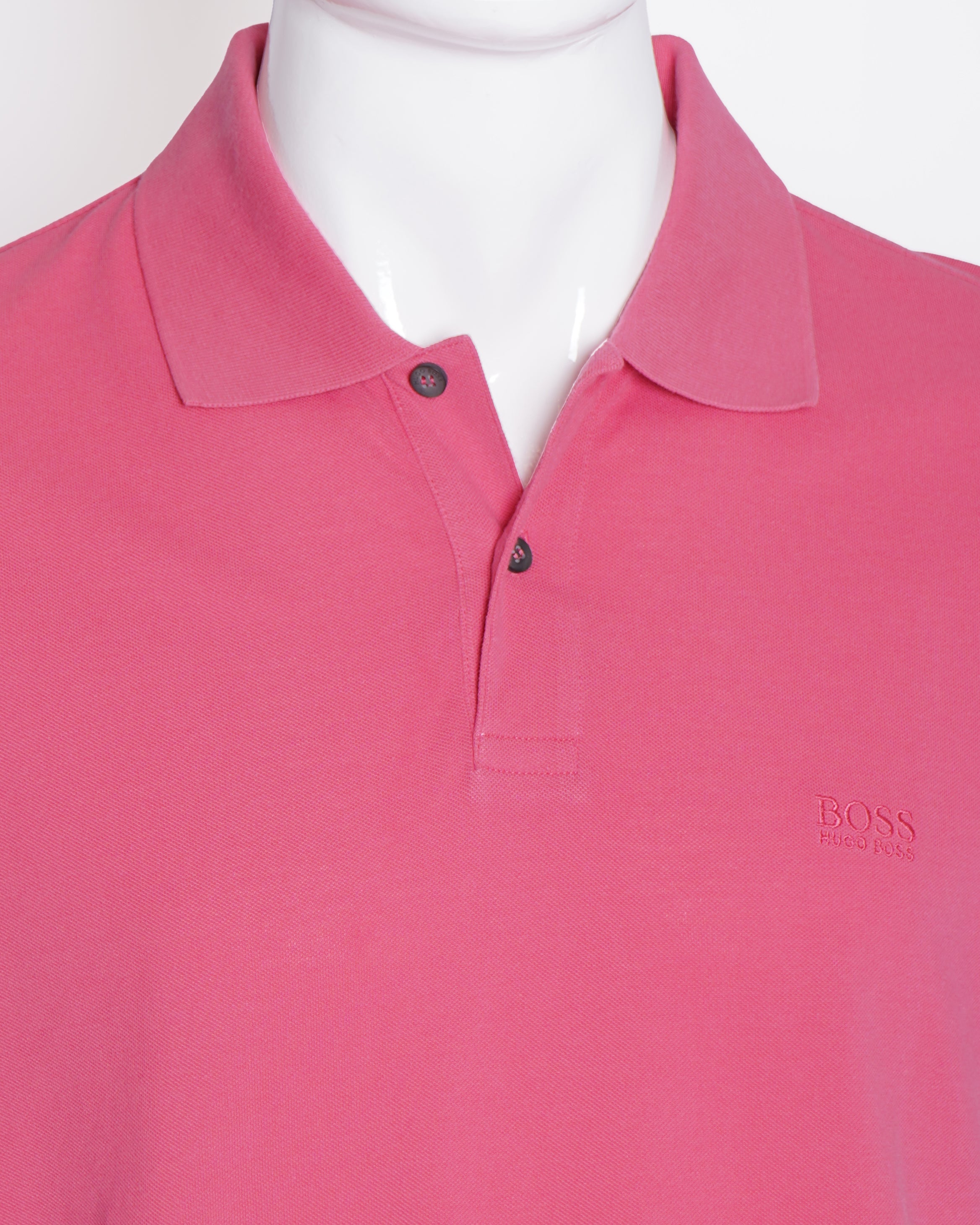 Hugo Boss Polo Men's Tshirt In Pink