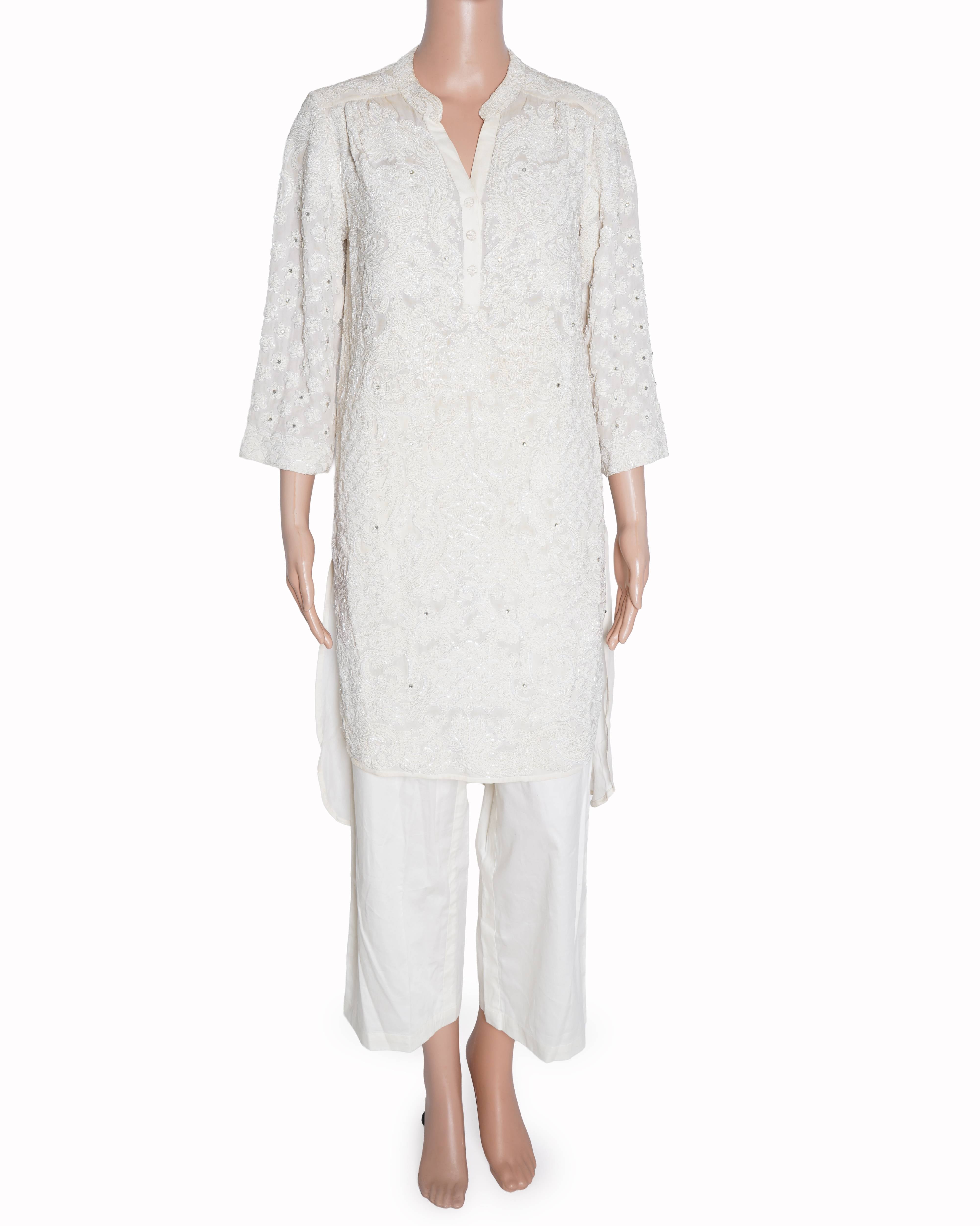 Pankaj & Nidhi Kurti emoidred kurti