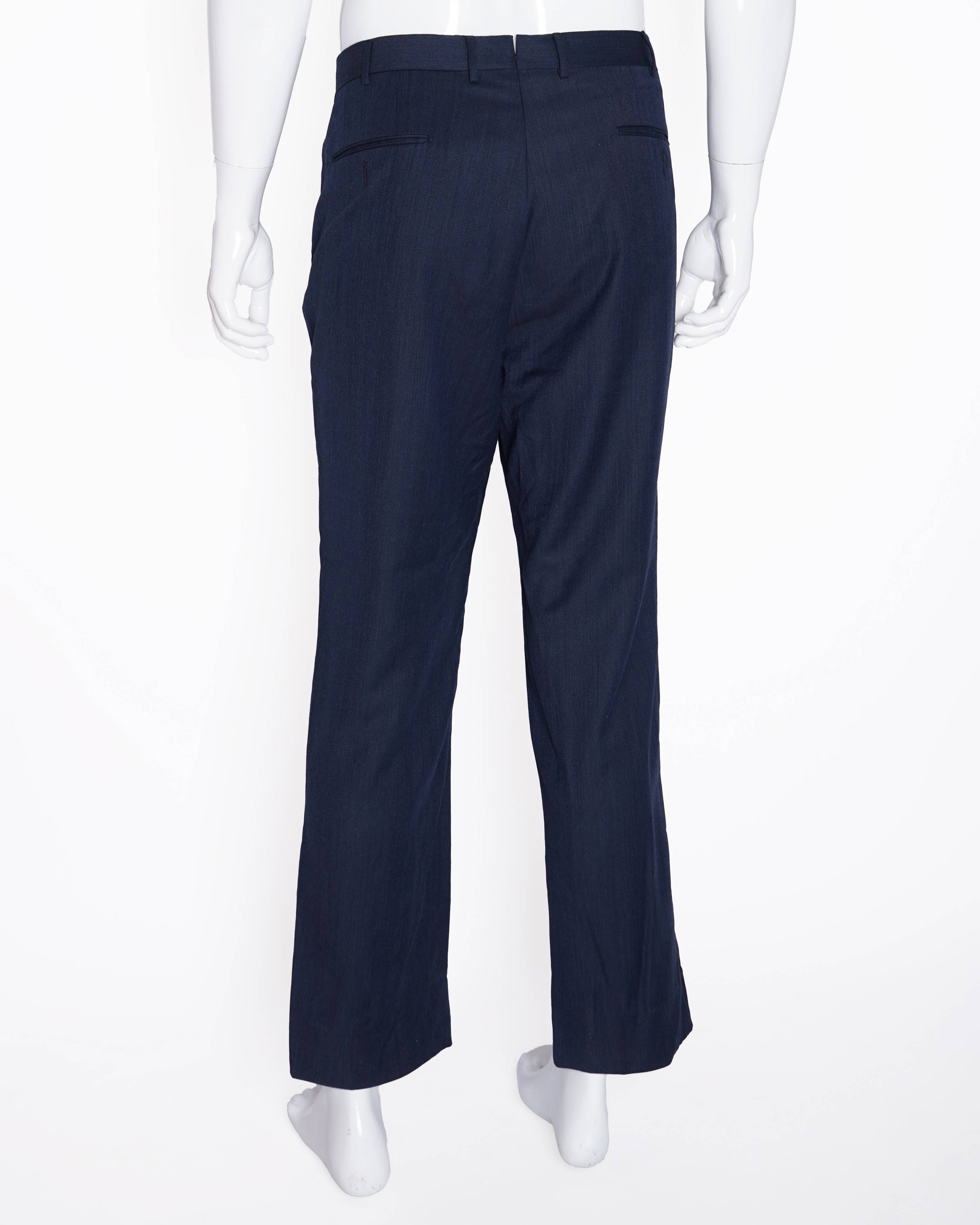 Zegna Trousers in Blue