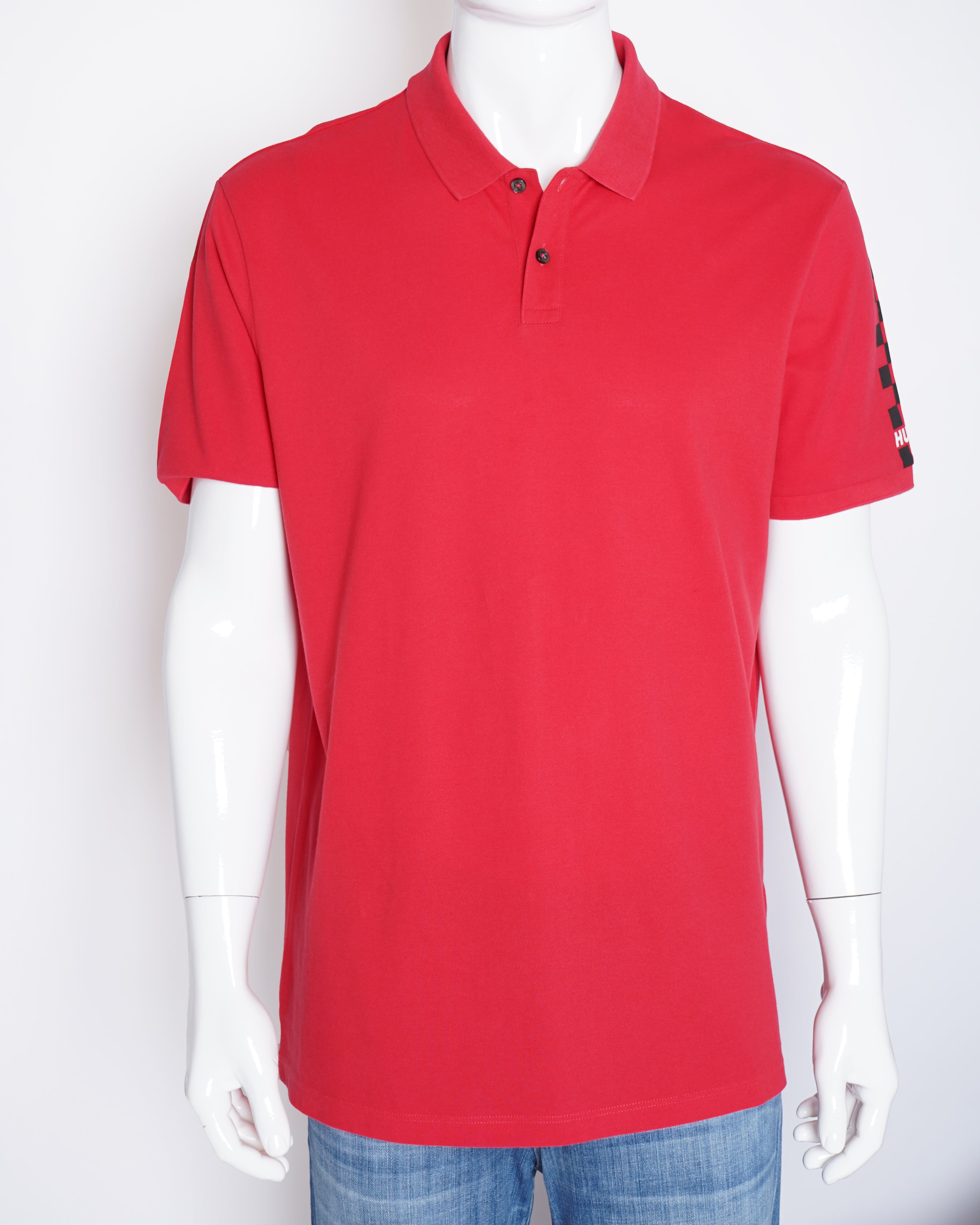 Hugo Boss Polo Men's Tshirt In Red