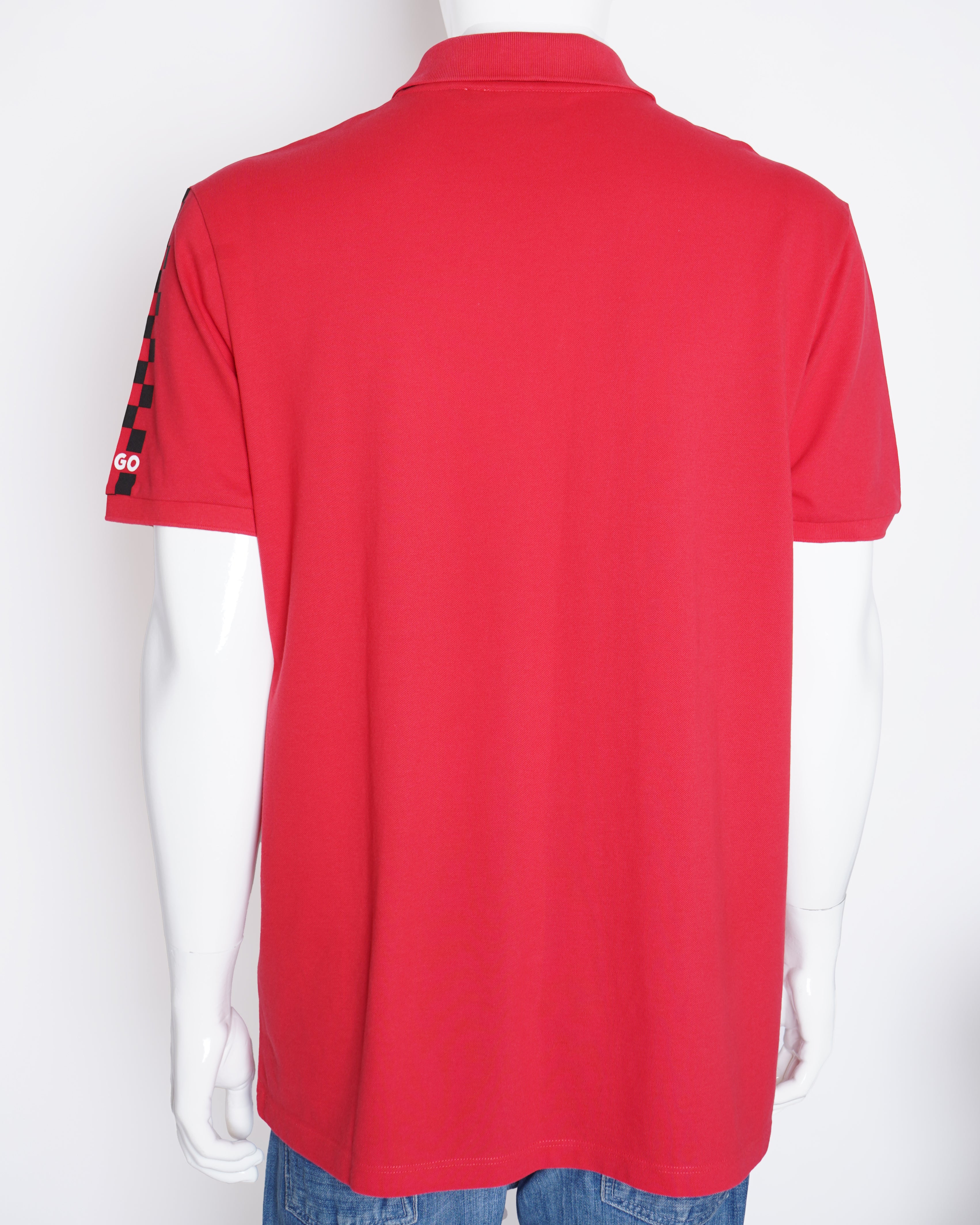 Hugo Boss Polo Men's Tshirt In Red