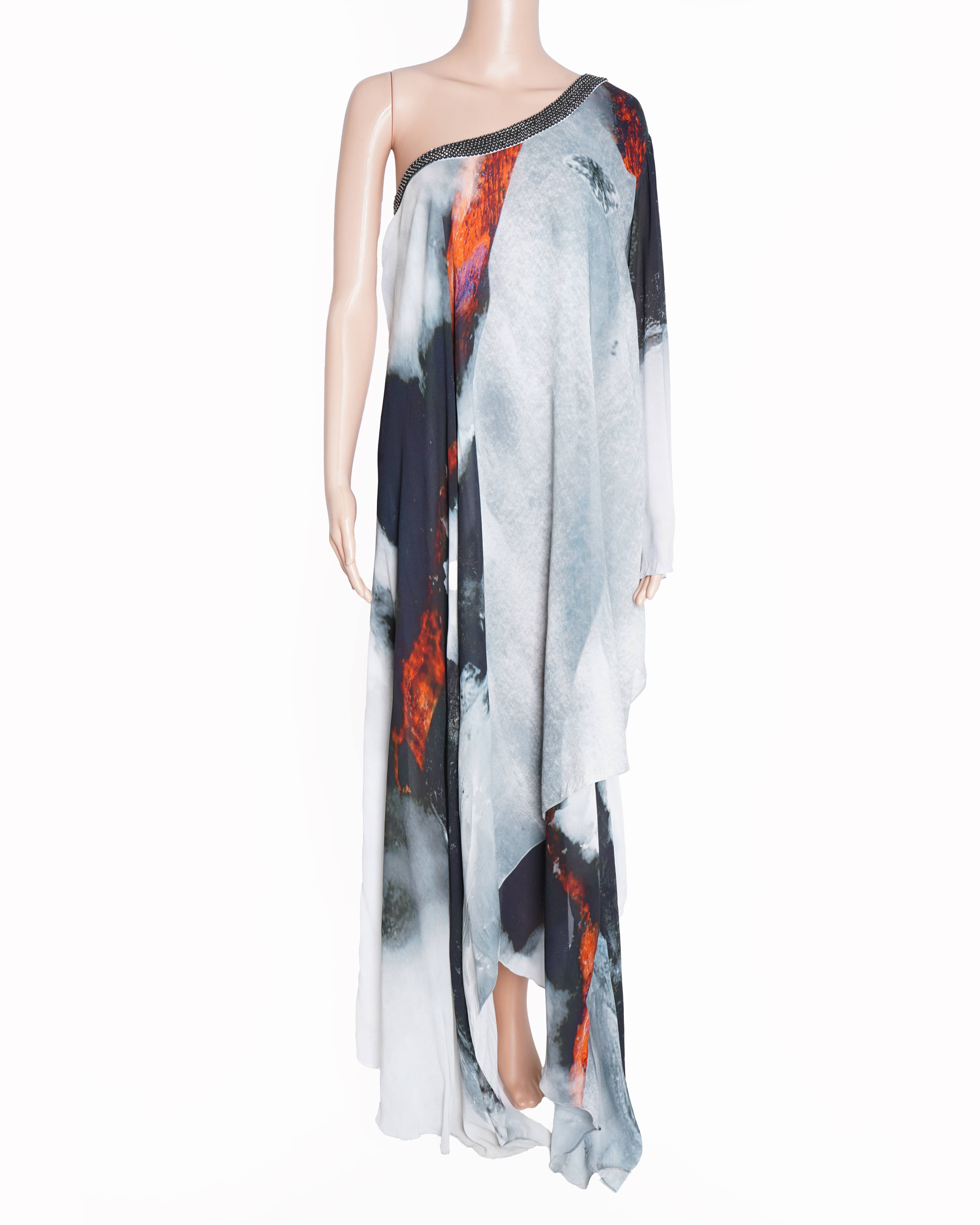 Rohit Gandhi & Rahul Khanna Asymmetrical Ombre Top