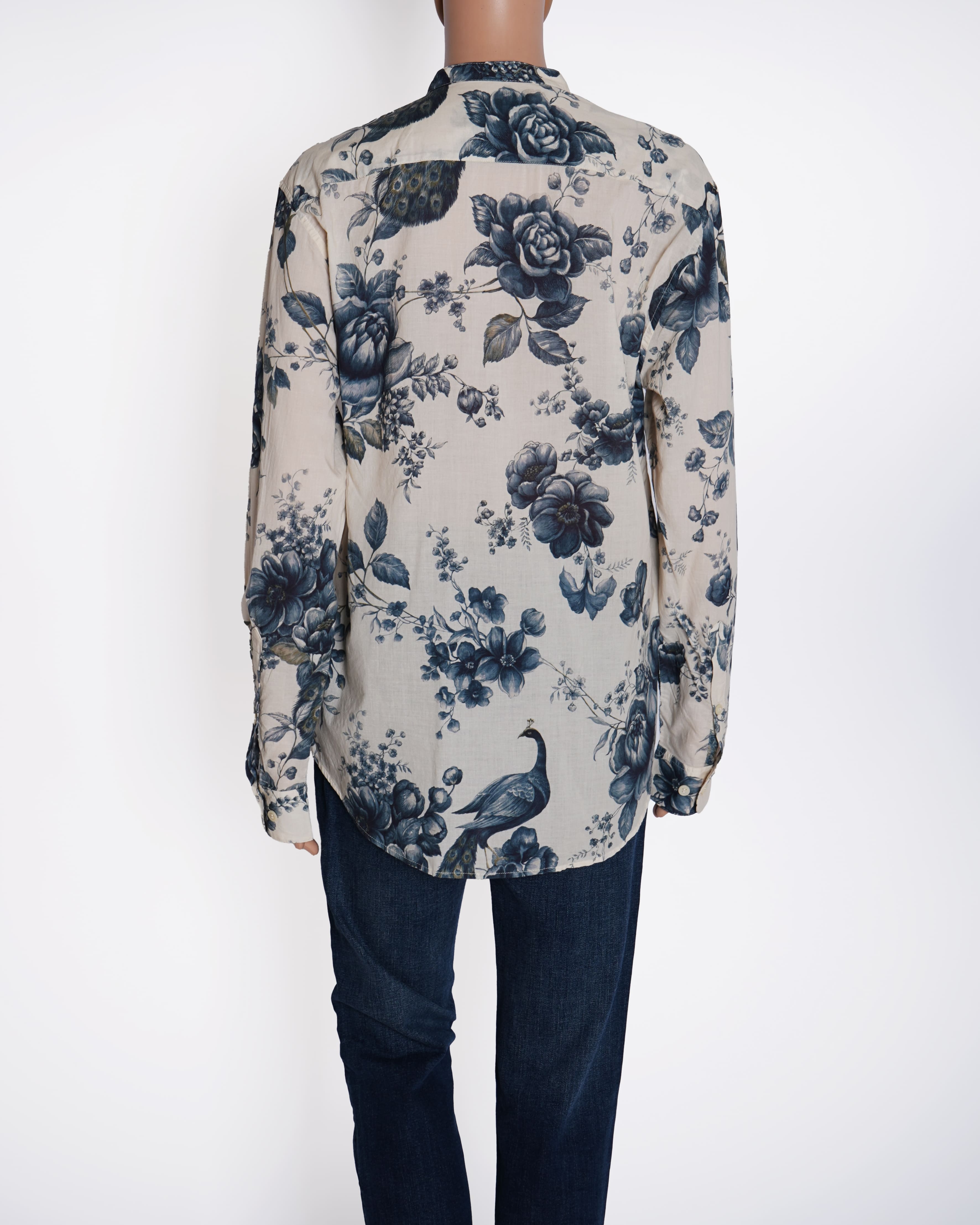 Sabyasachi X h&m floral printed shirt