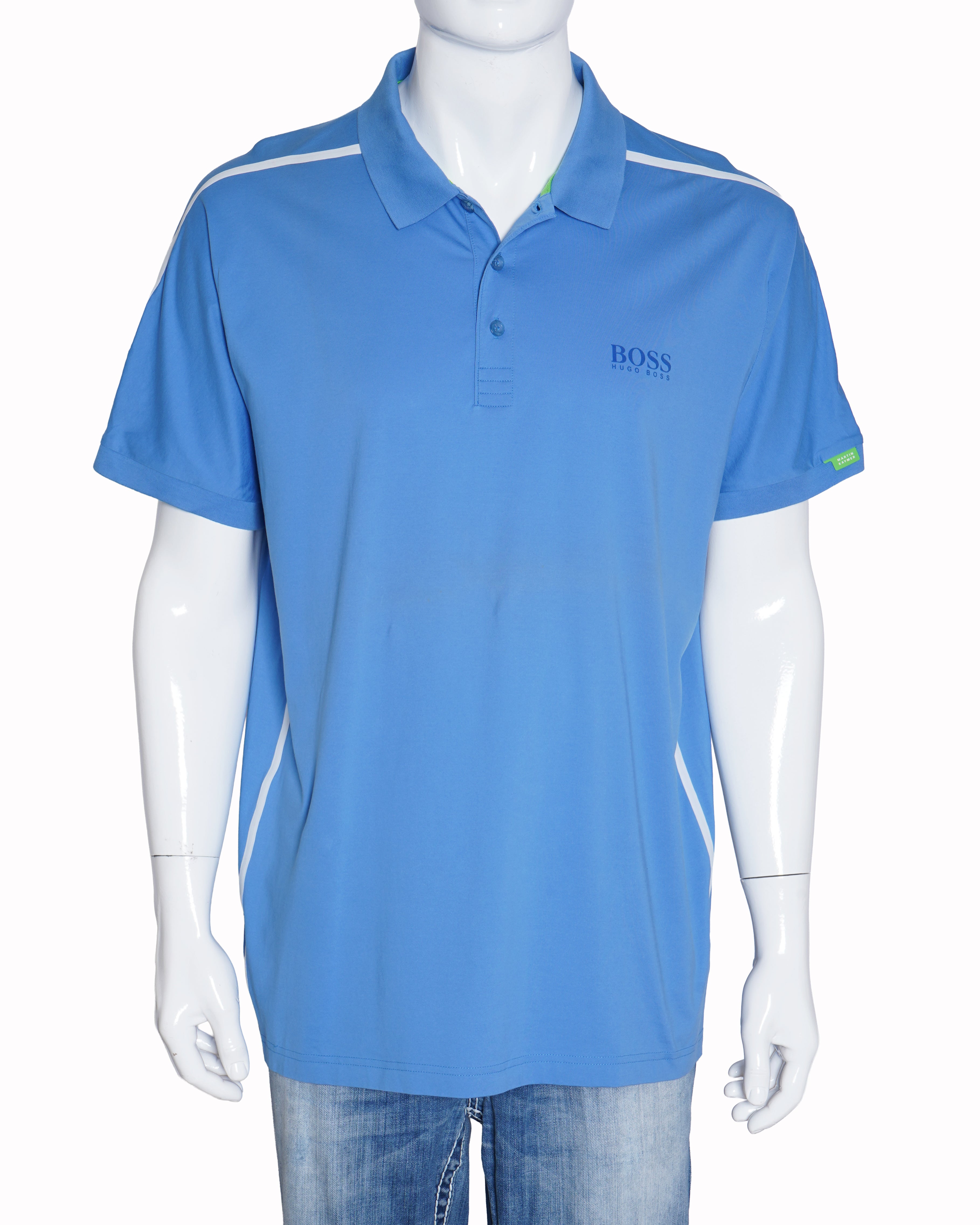 Boss By Hugo Boss Men's Polo In Sky Blue
