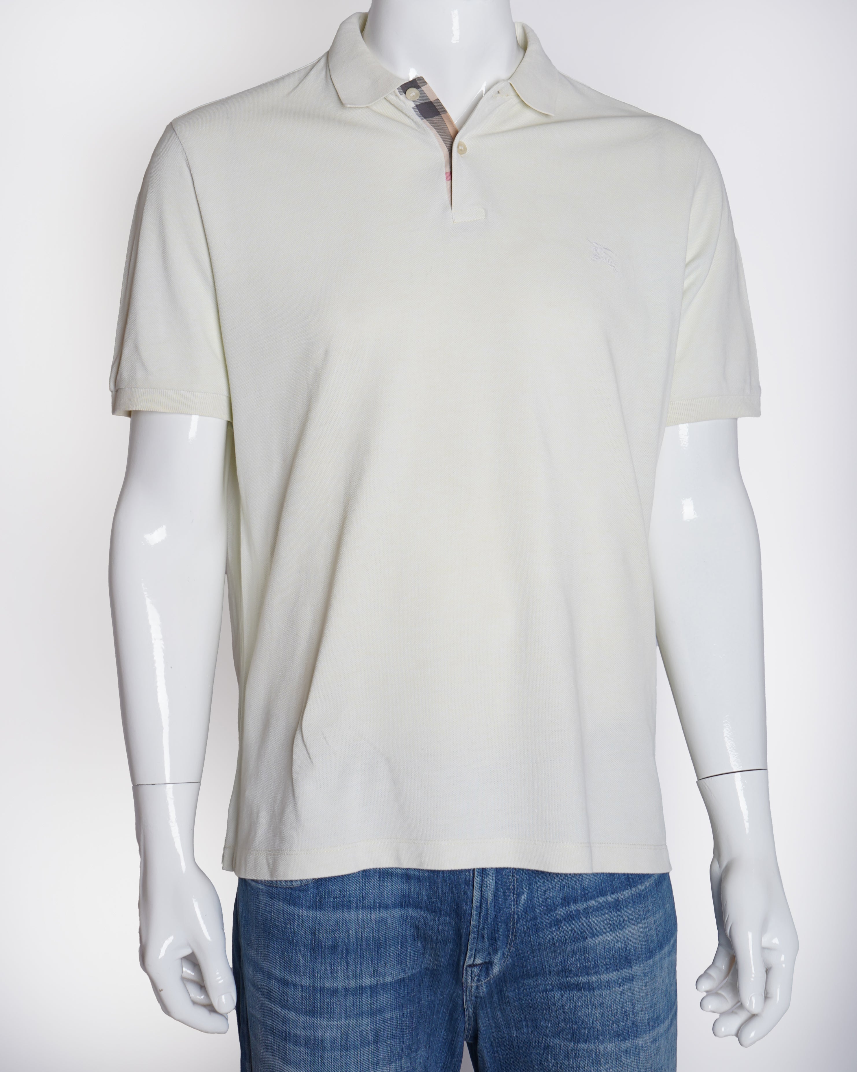 Burberry Polo Men's Tshirt In White
