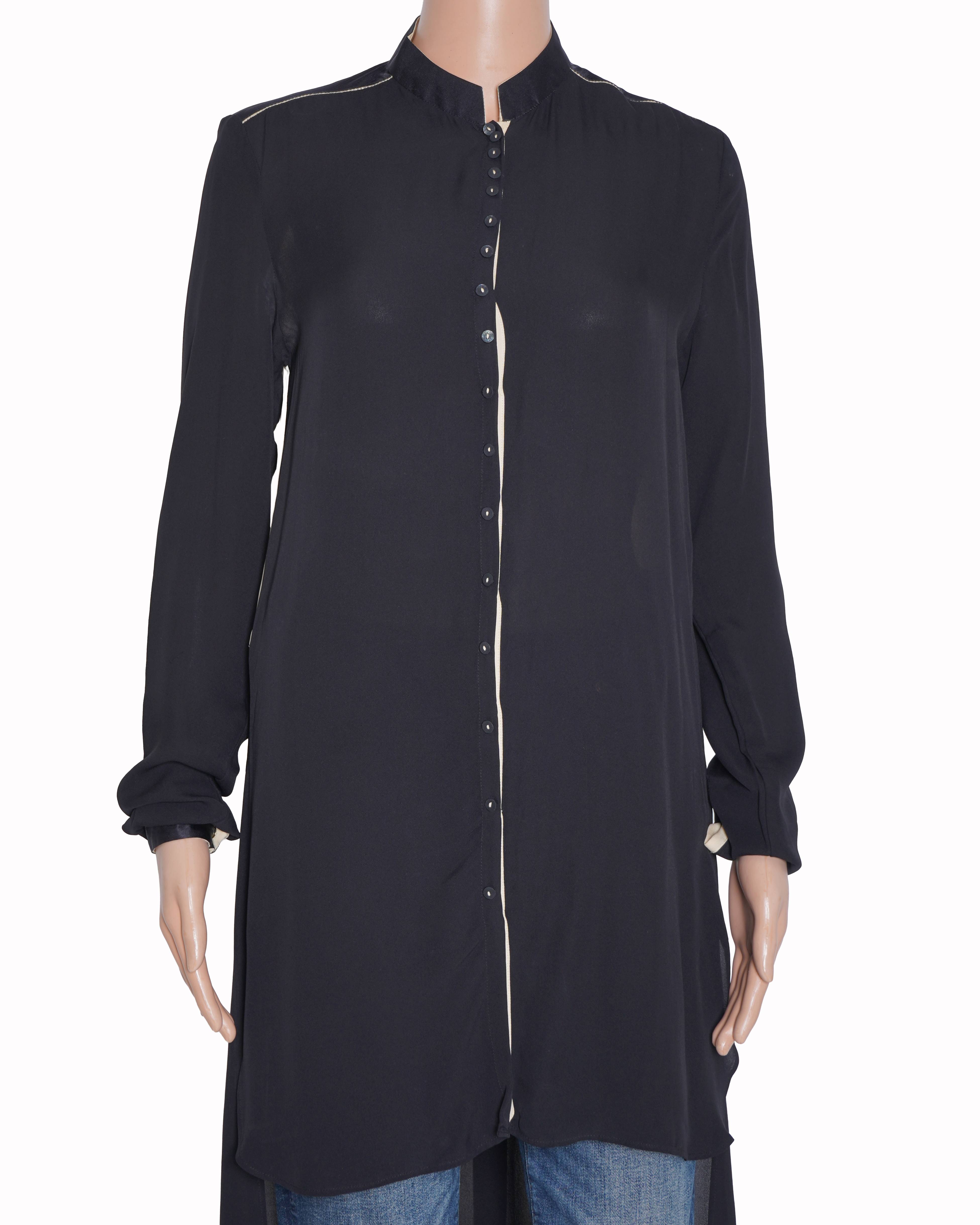 Tarun tahiliani sheer shirt kurta