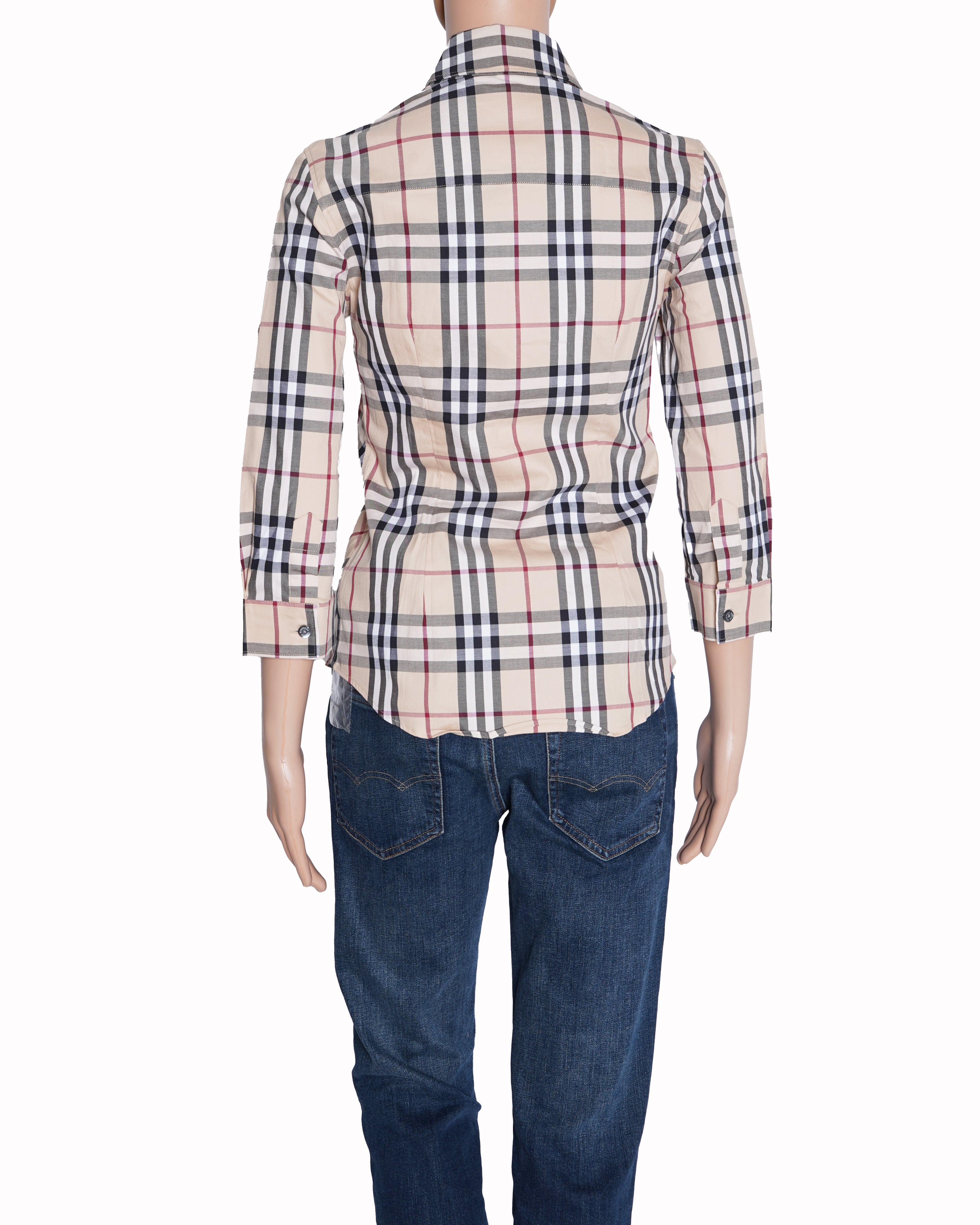 Burberry 3/4th sleeve women's shirt