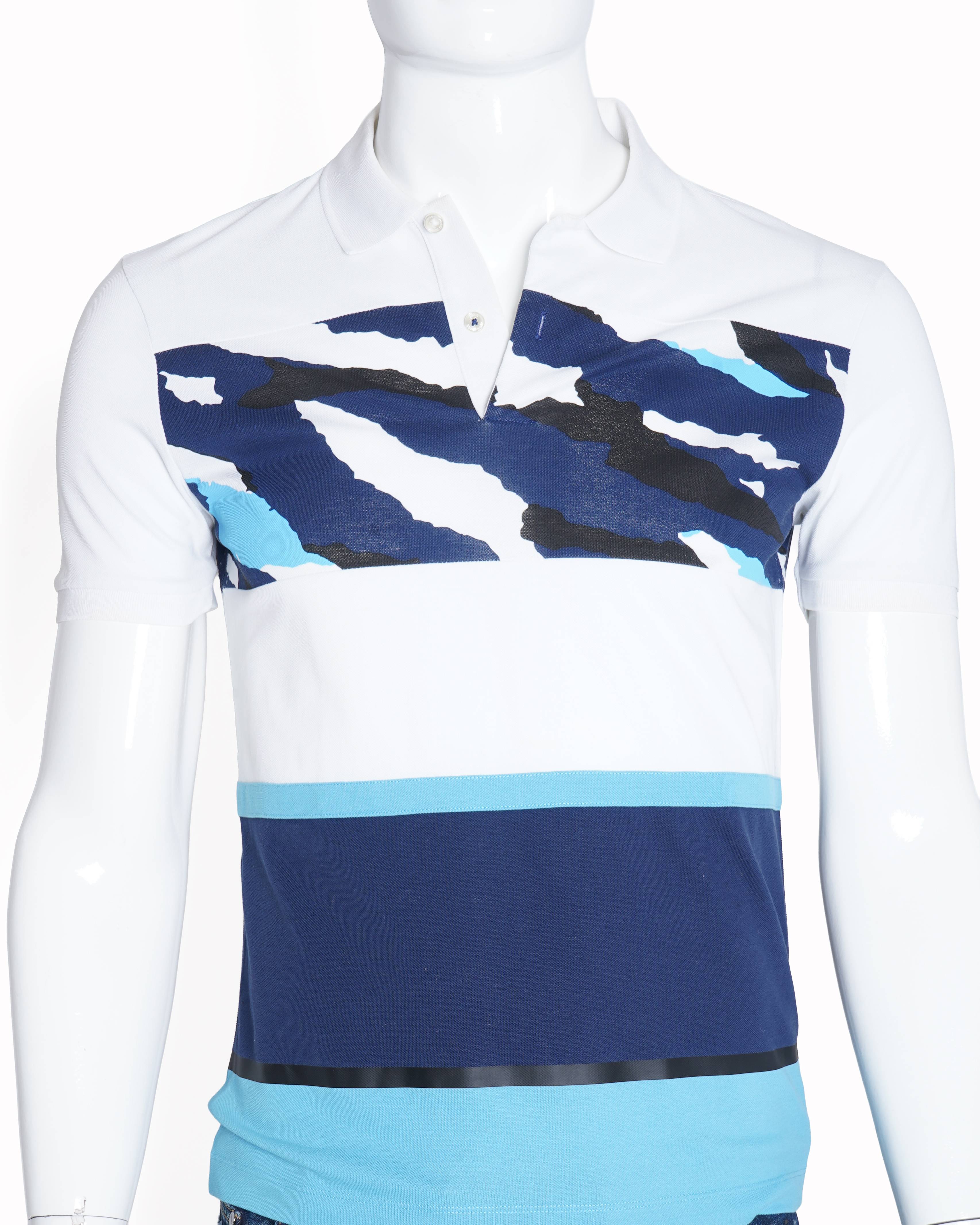 Boss graphic polo t shirt