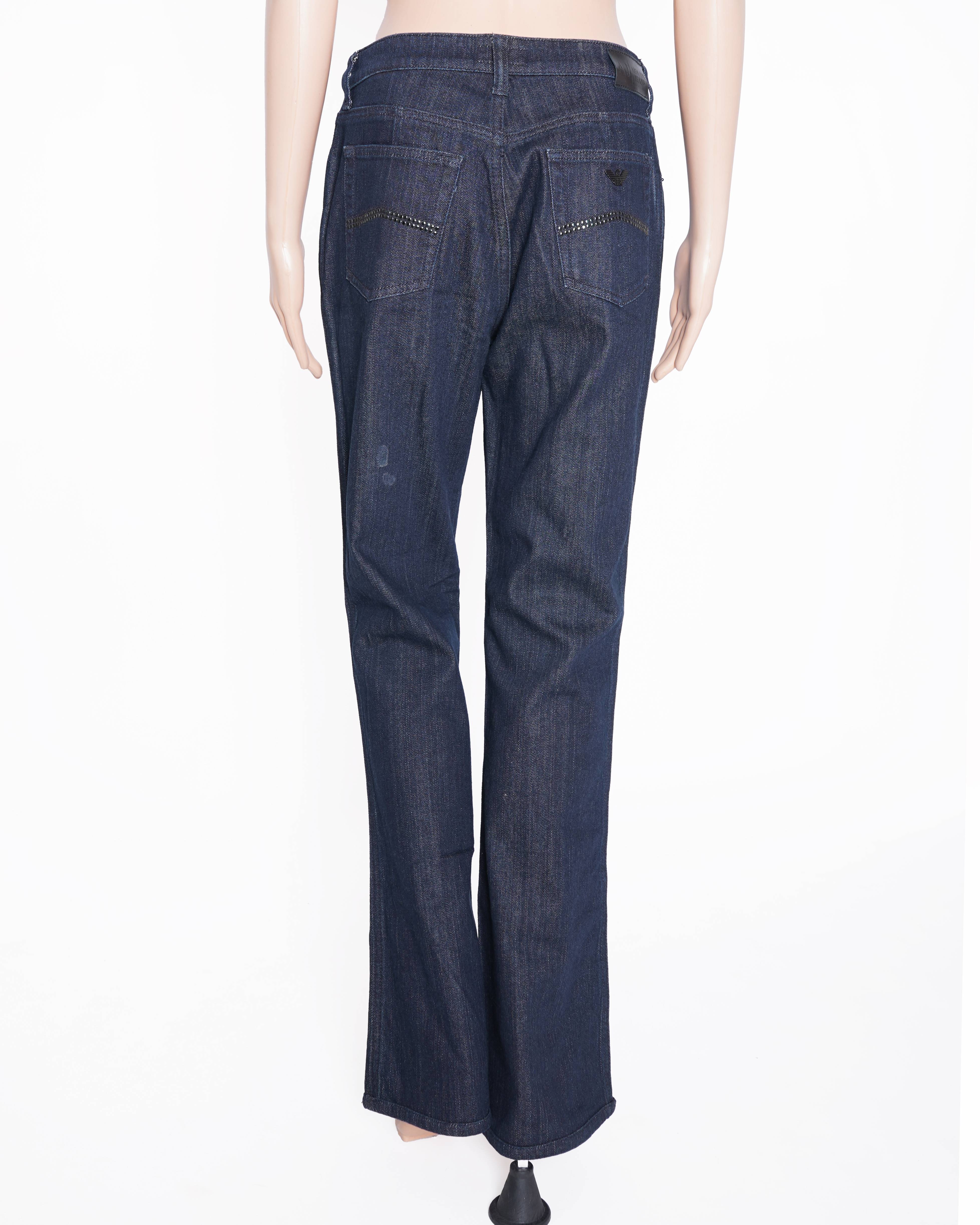 Armani Jeans Dark Indigo wash Jeans