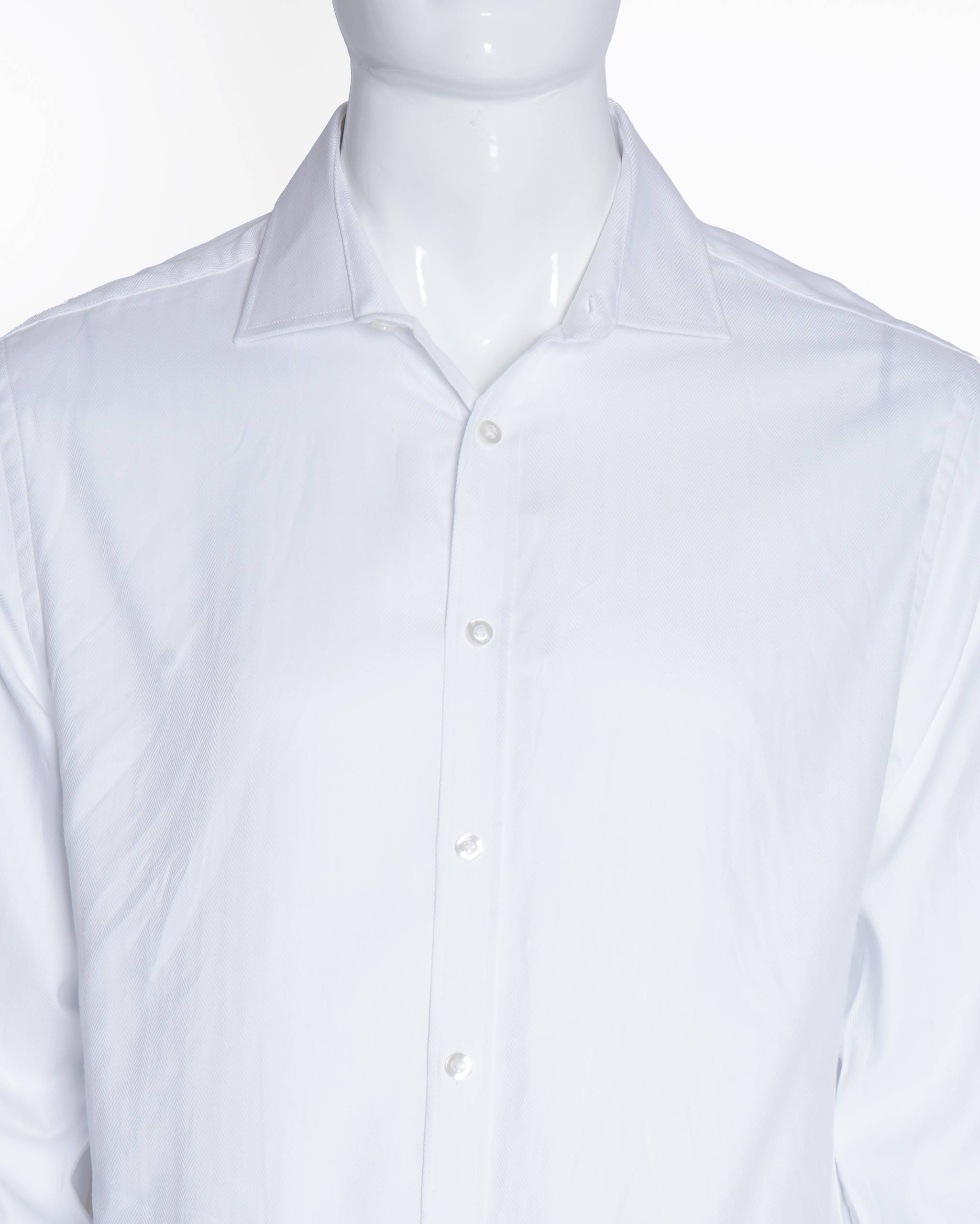 Michael Kors White Textured shirt
