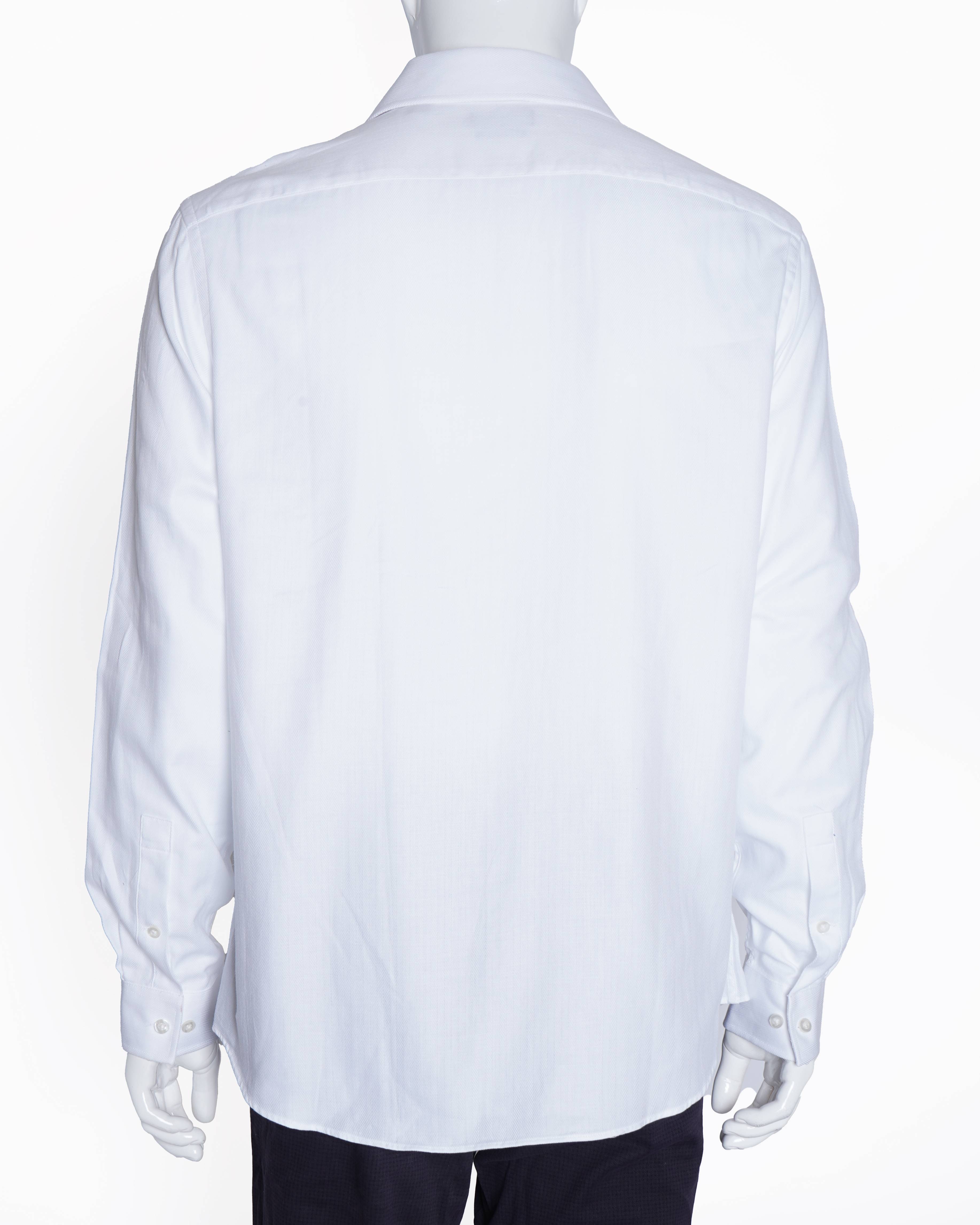 Michael Kors White Textured shirt