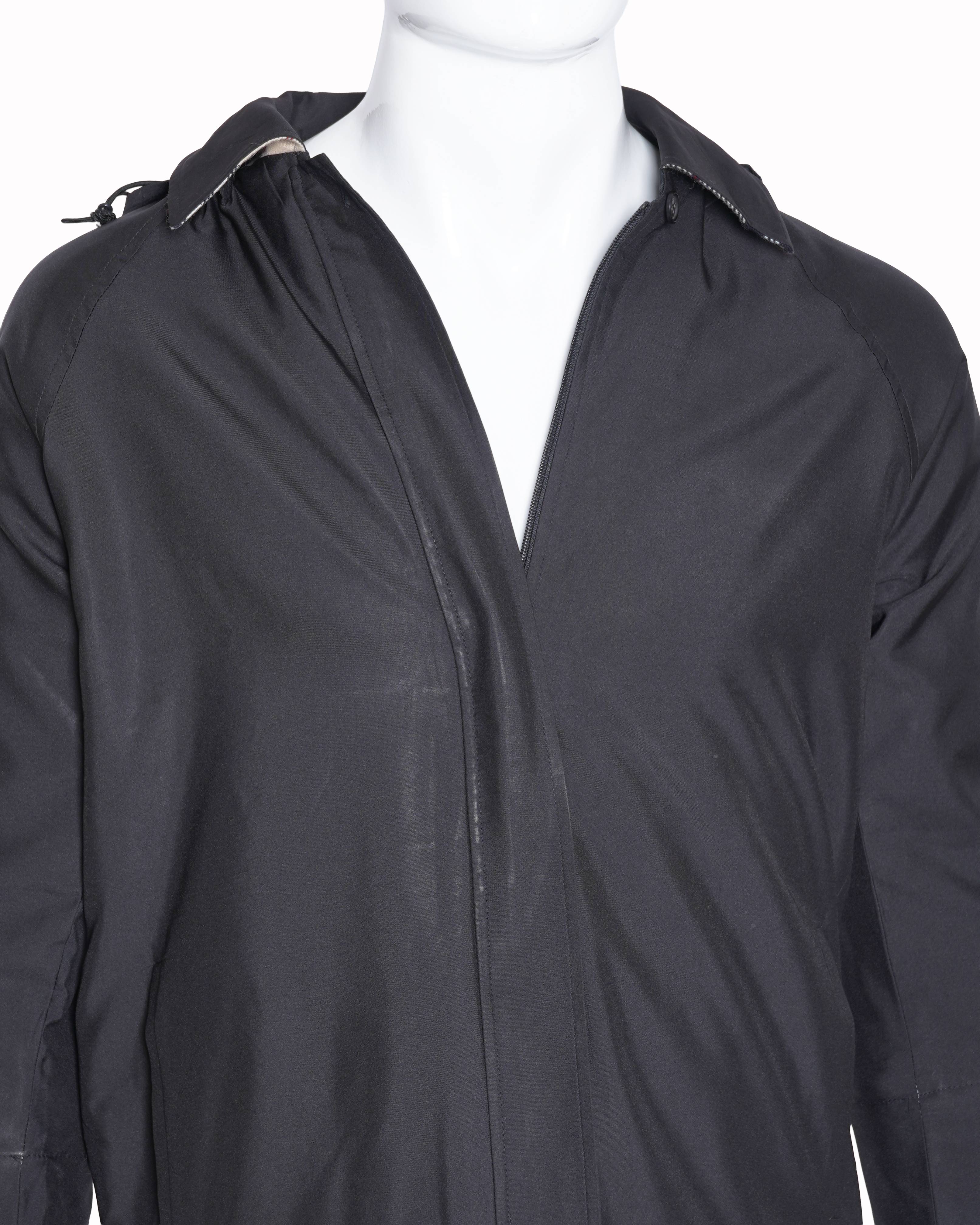 Burberry checkered black jacket