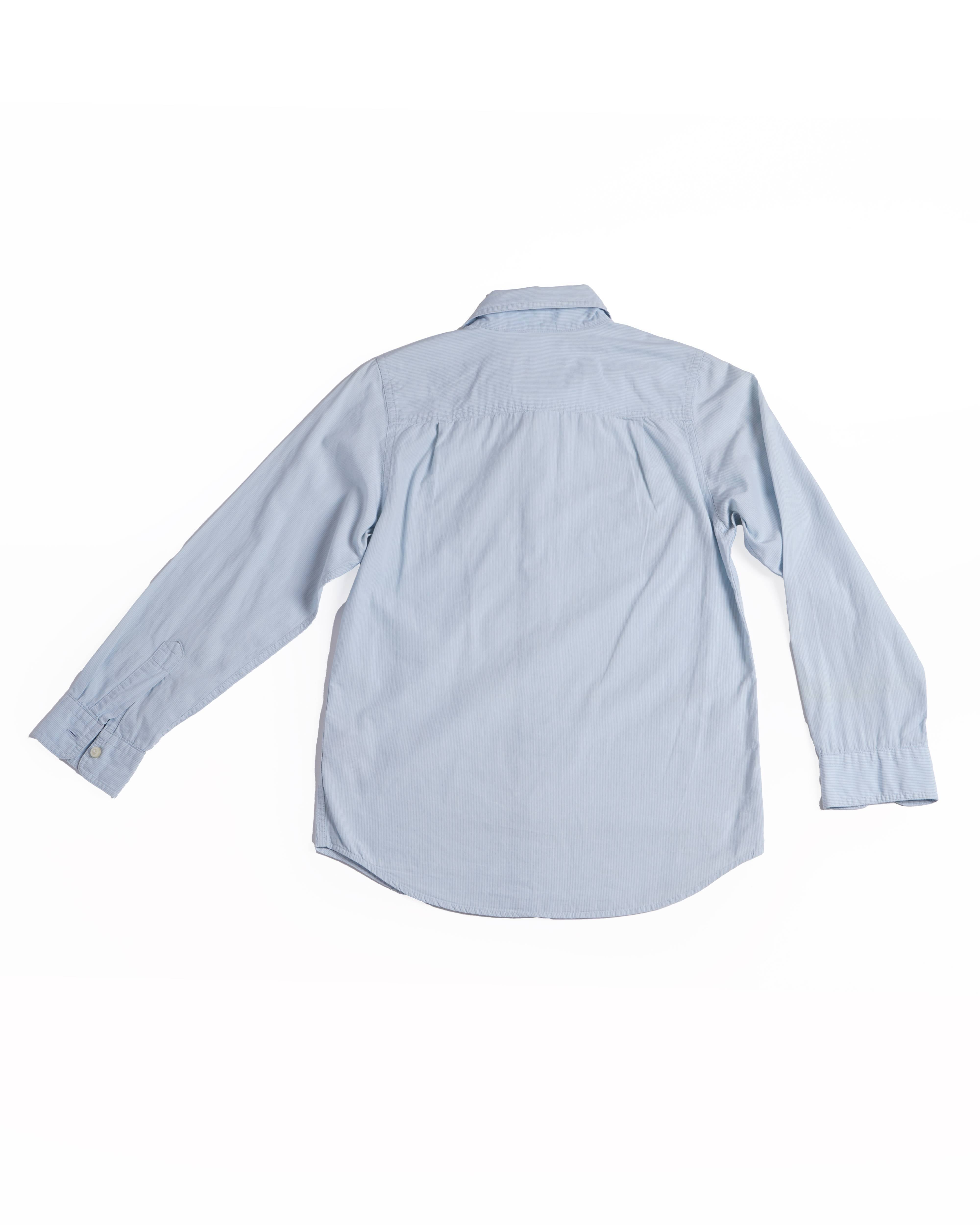 Burberry light blue full sleeves shirt