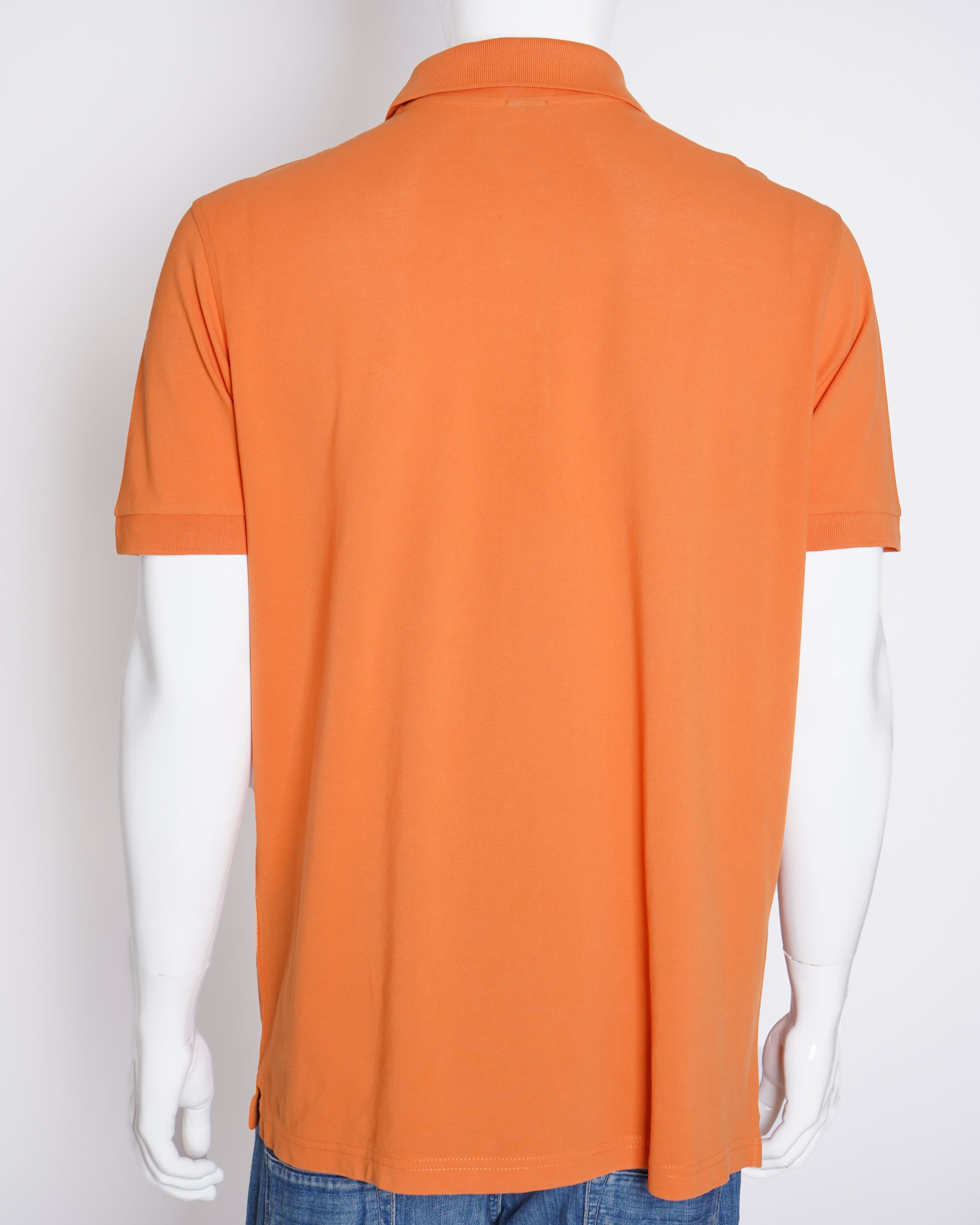 Hugo Boss Polo Men's Tshirt In Rust