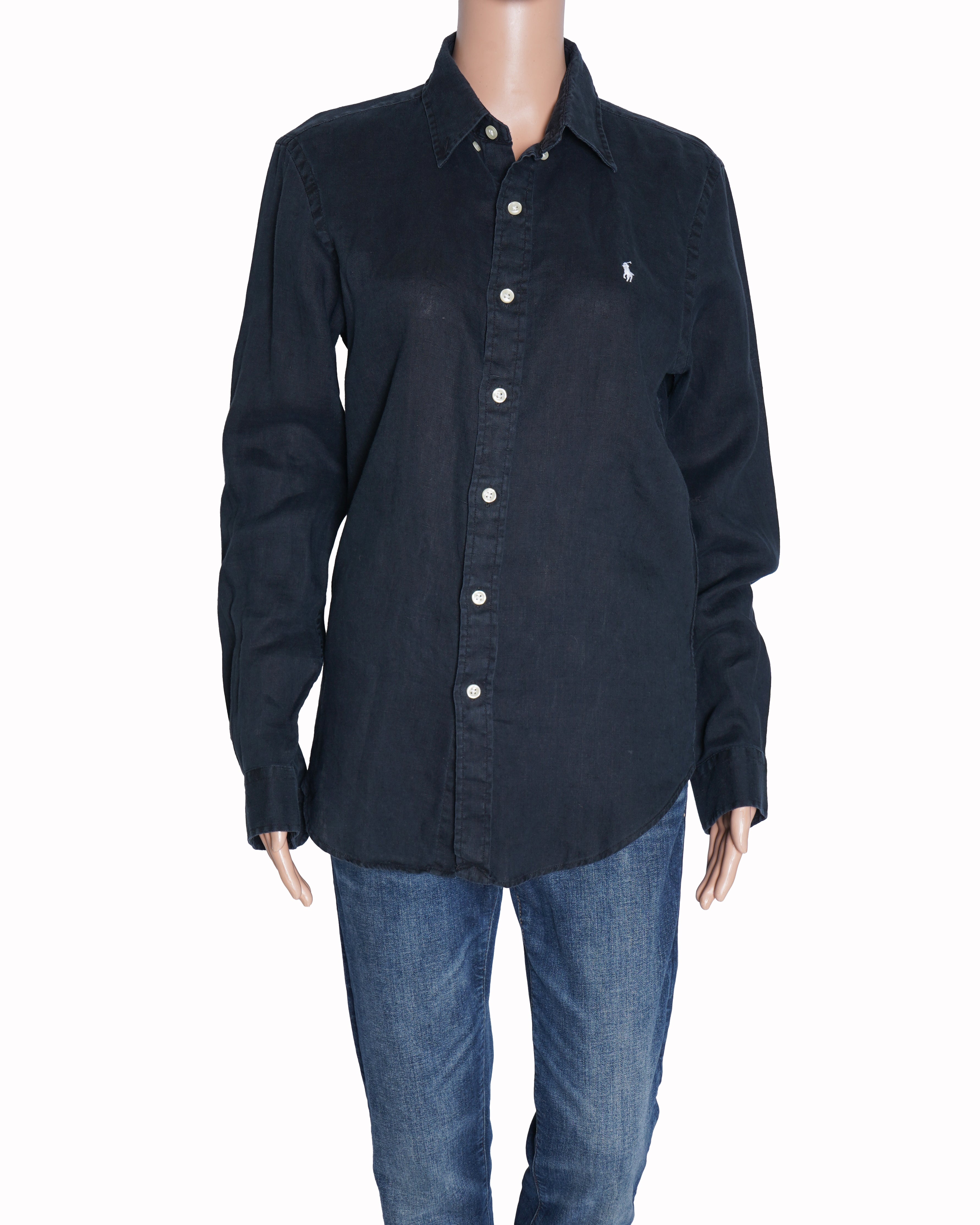 Ralph Lauren Acid wash grey shirt