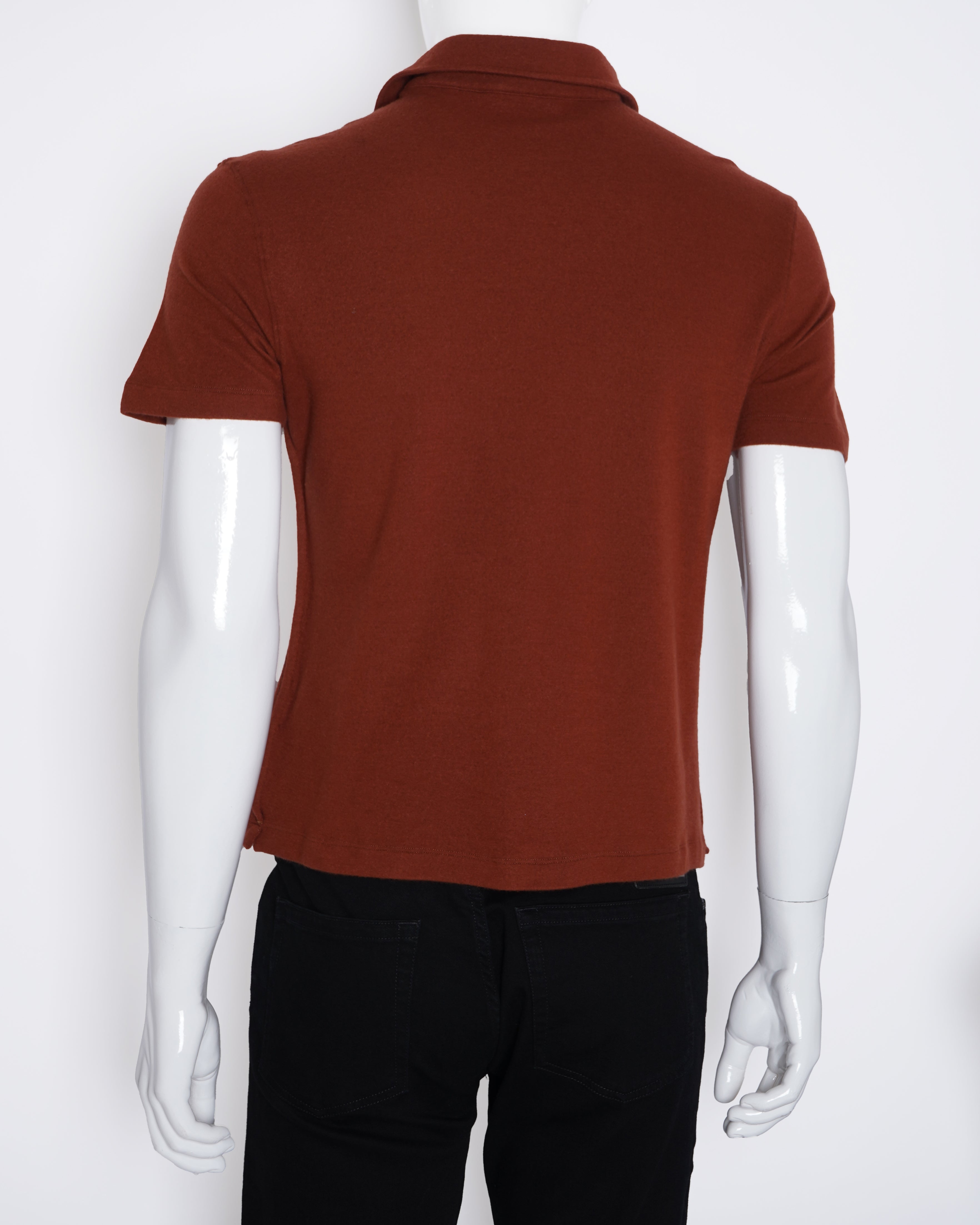 Zegna coral polo tshirt