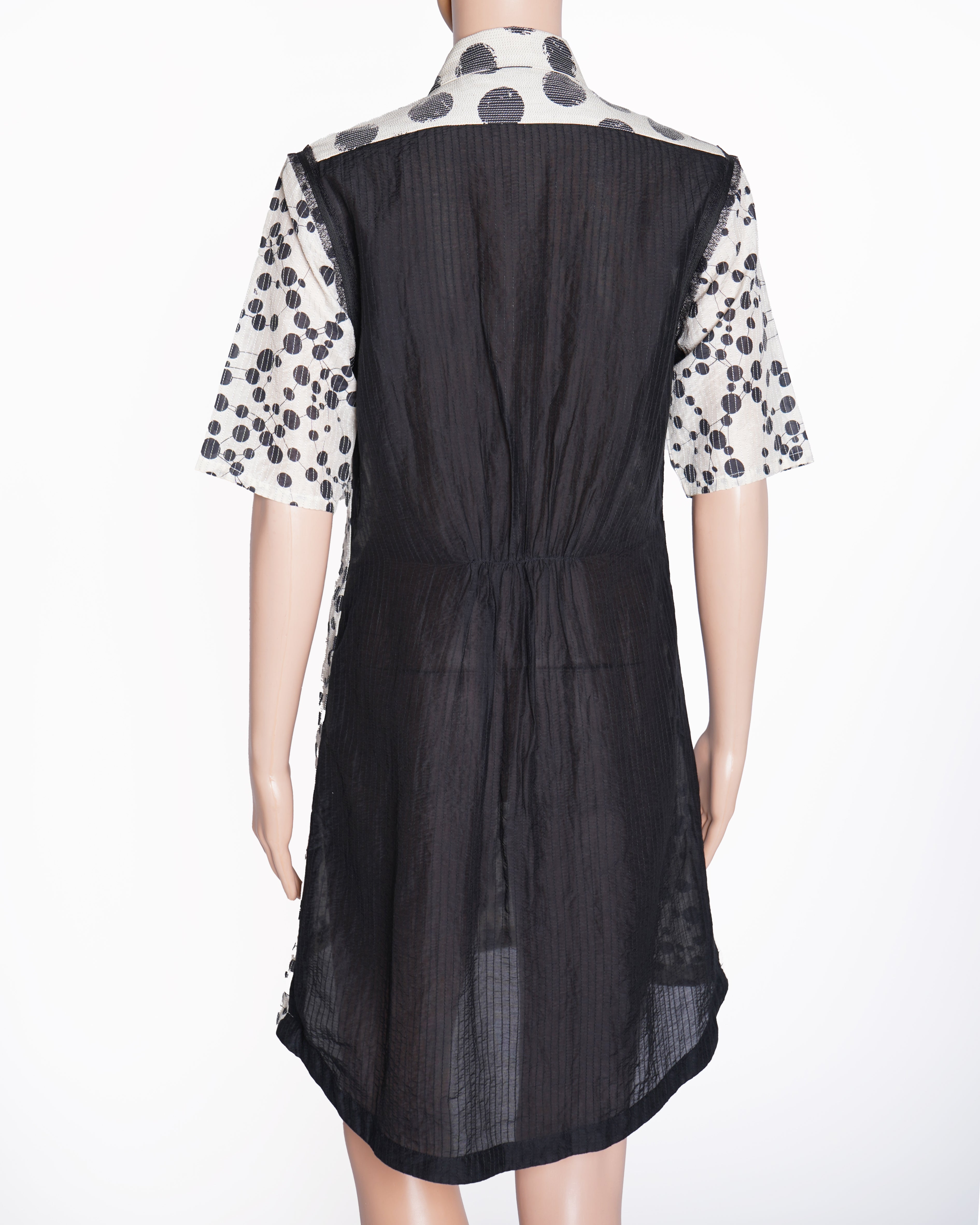 Rohit Gandhi & Rahul Khanna Midnight Polka Elegance Shirt