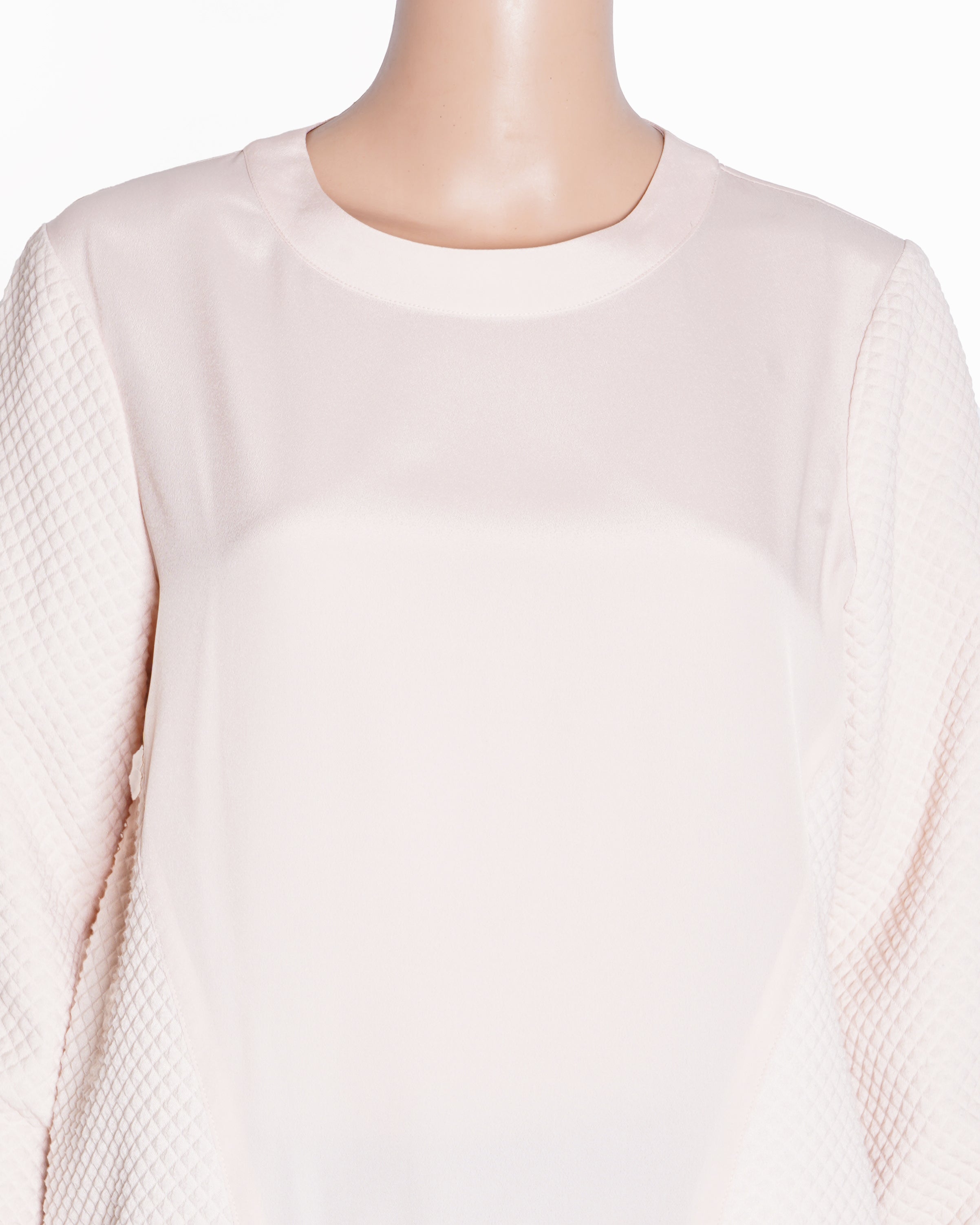 Ted Baker light pink textured sweatshirt