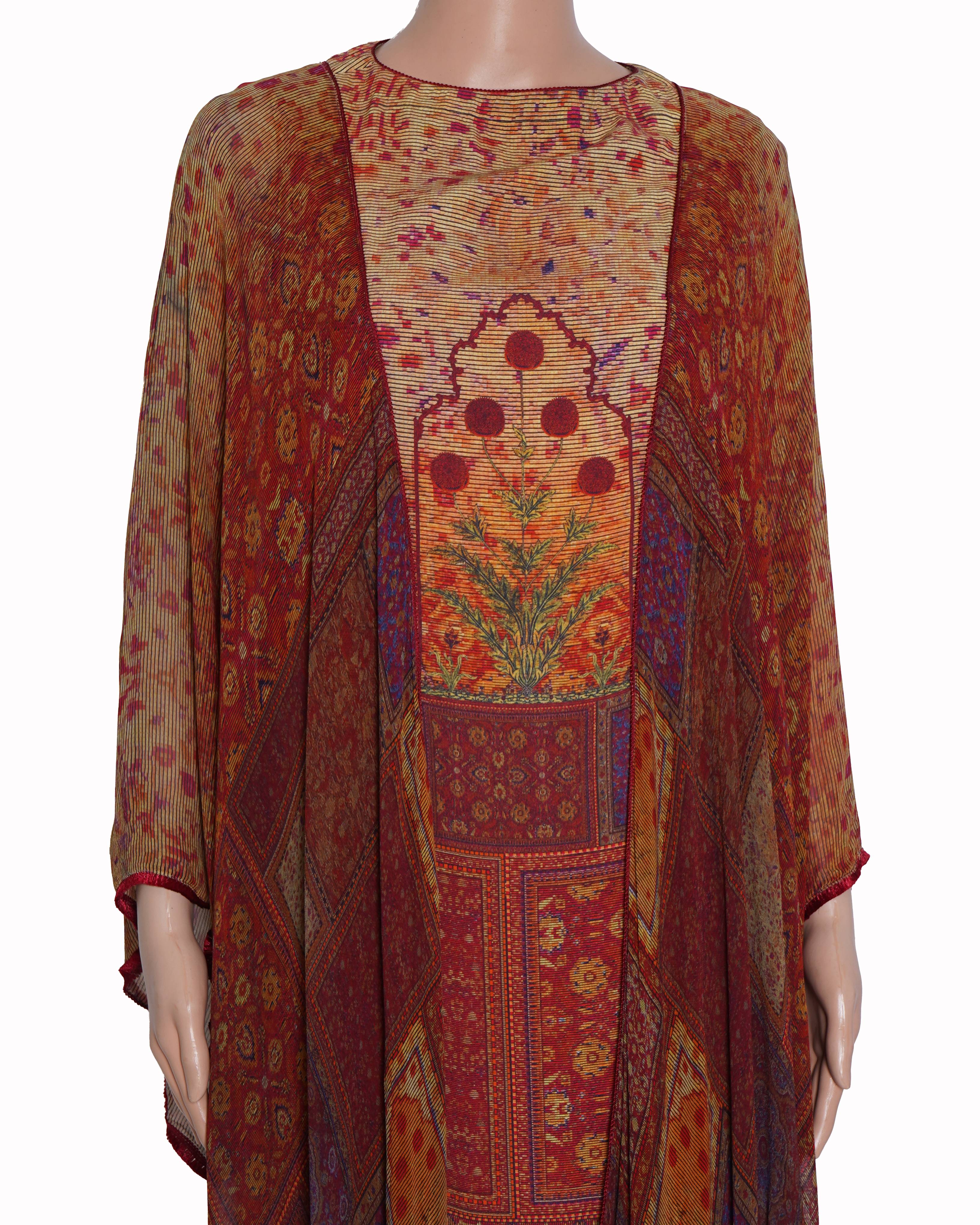 Tarun Tahiliani Printed dress
