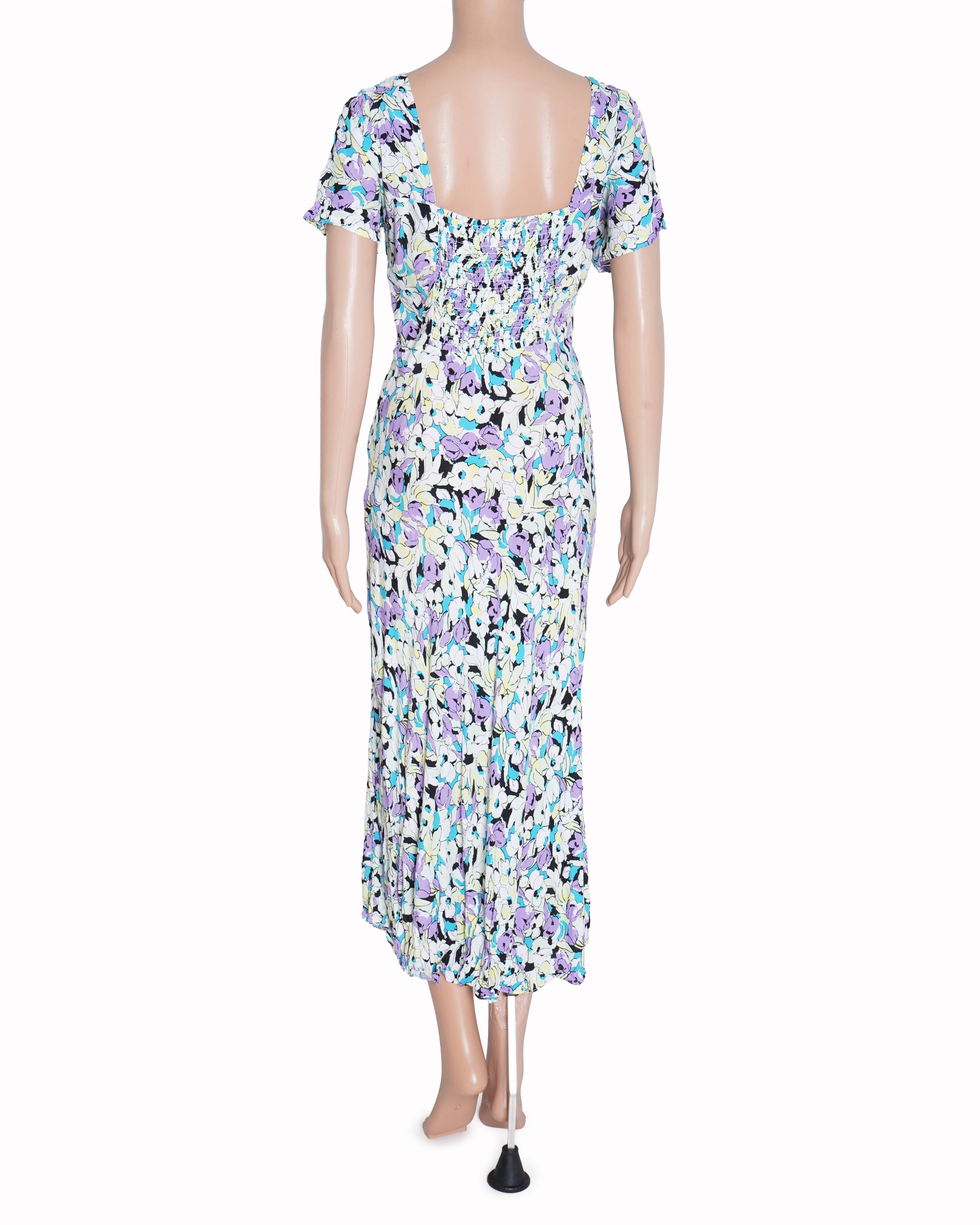 Diane Von Furstenberg Floral Printed Dress